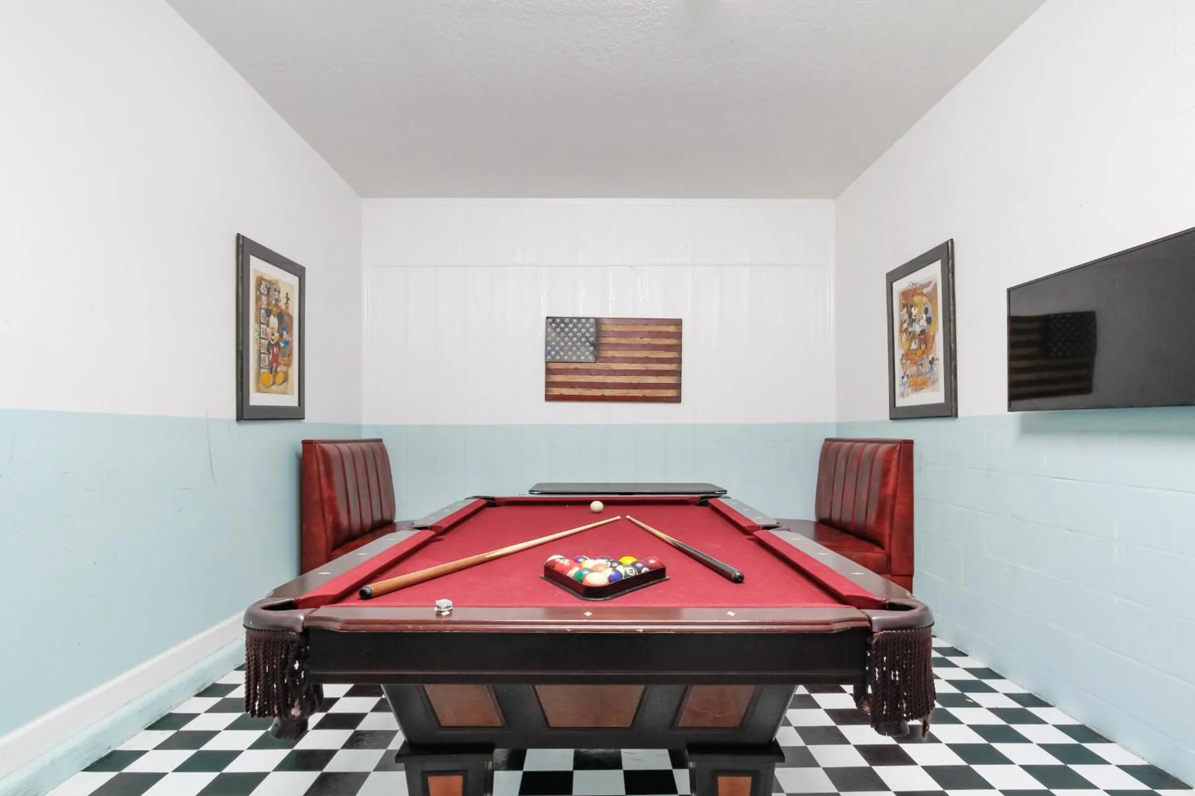 Game Room in Champions Retreat