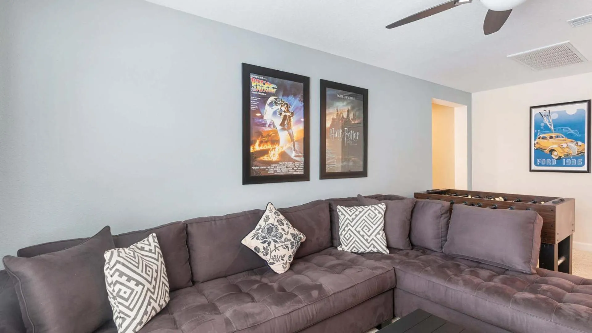 Seating area in Champions Retreat