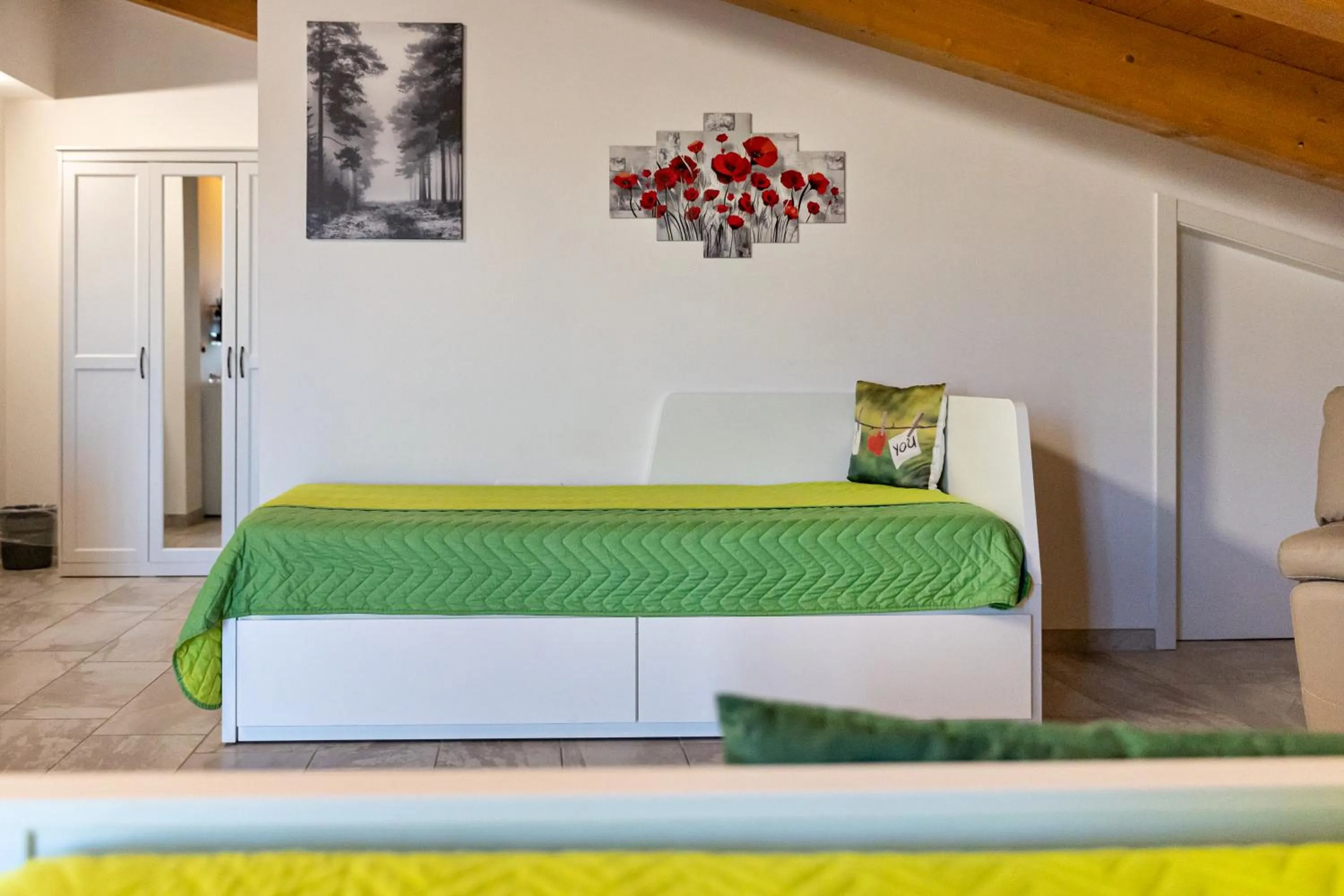 Bed in B&B La Canfora