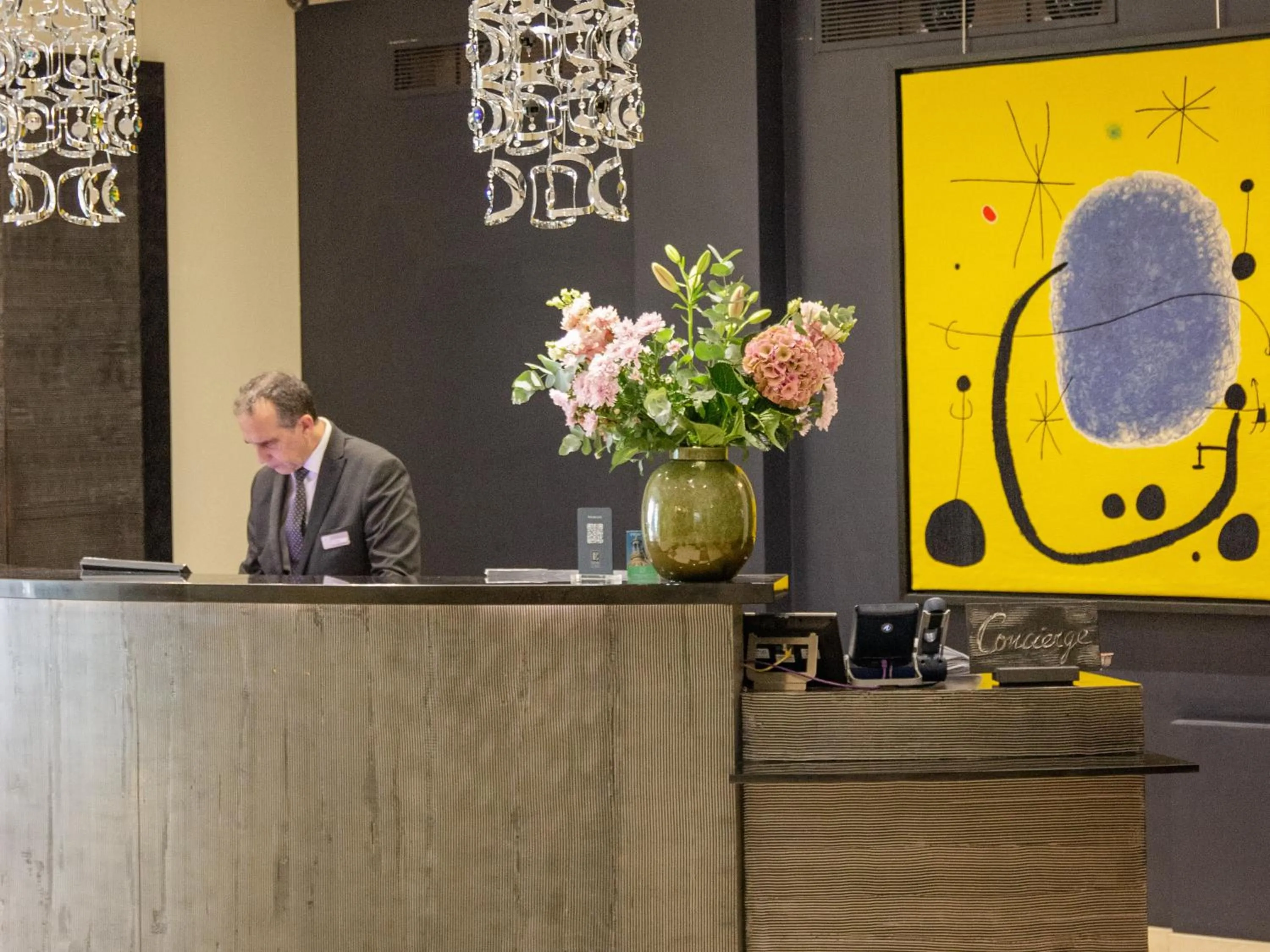 Lobby or reception in Edouard 7 Paris Opéra