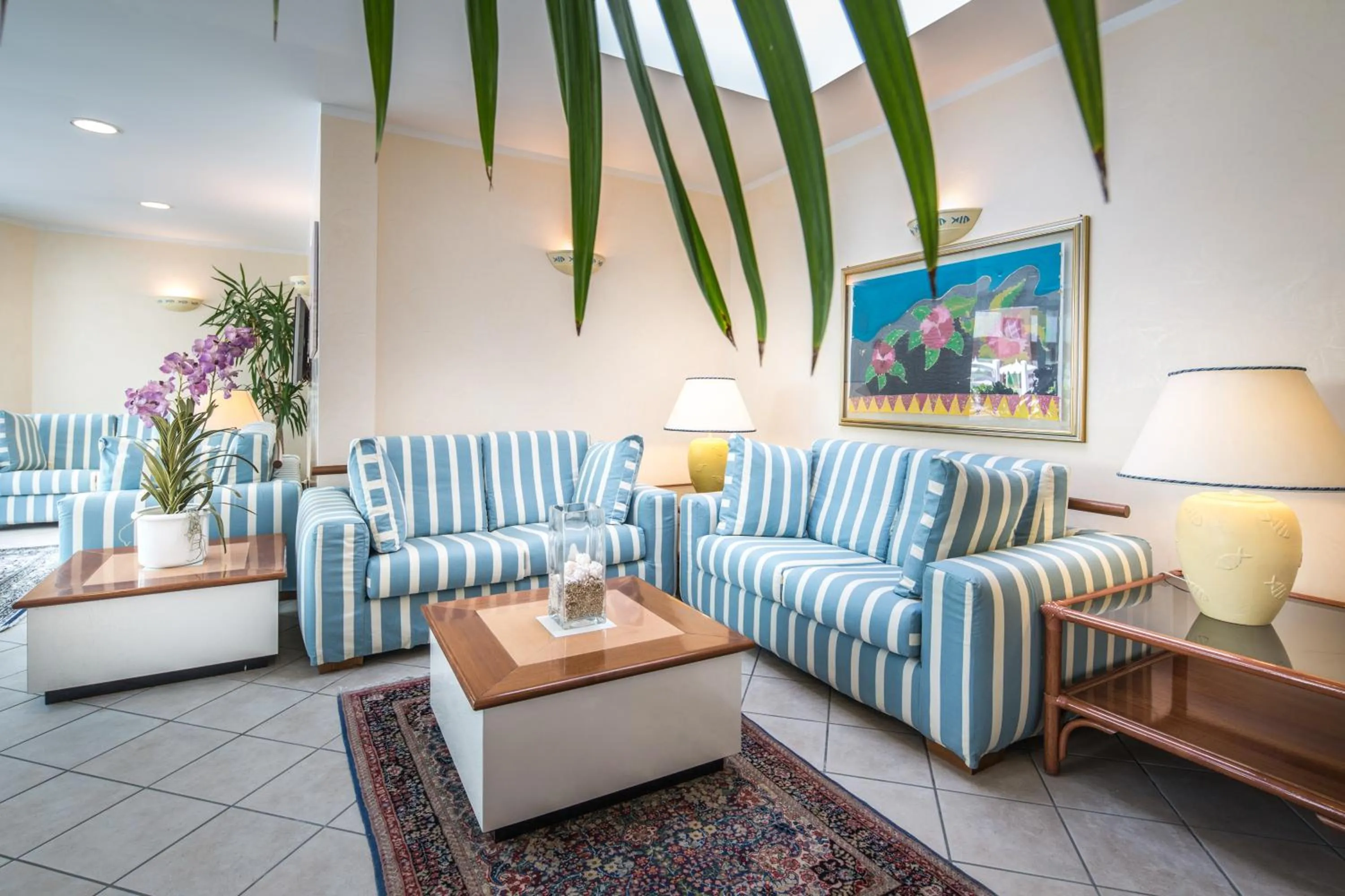 Lobby or reception in Hotel Vittoria