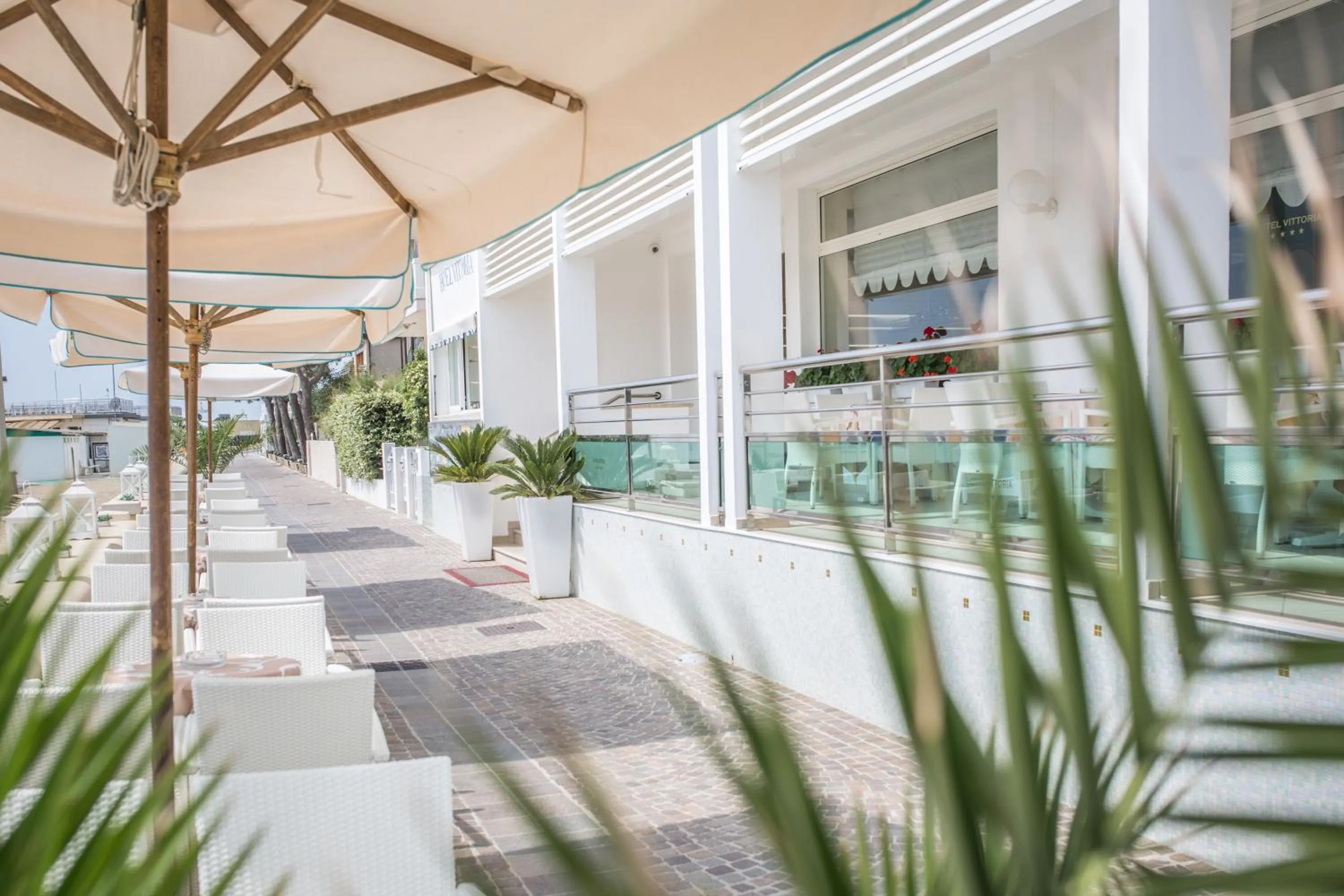 Beach in Hotel Vittoria