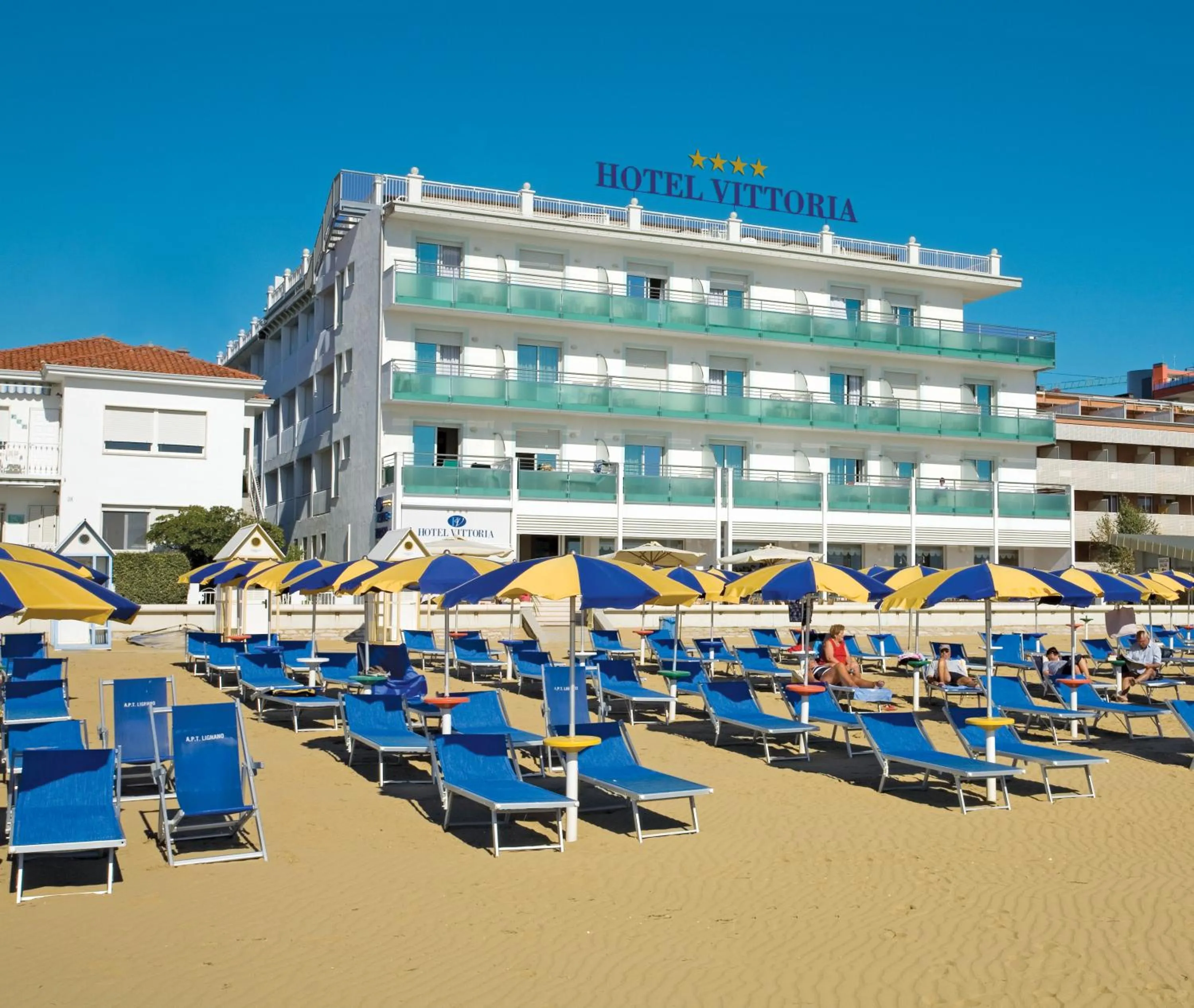 Beach in Hotel Vittoria