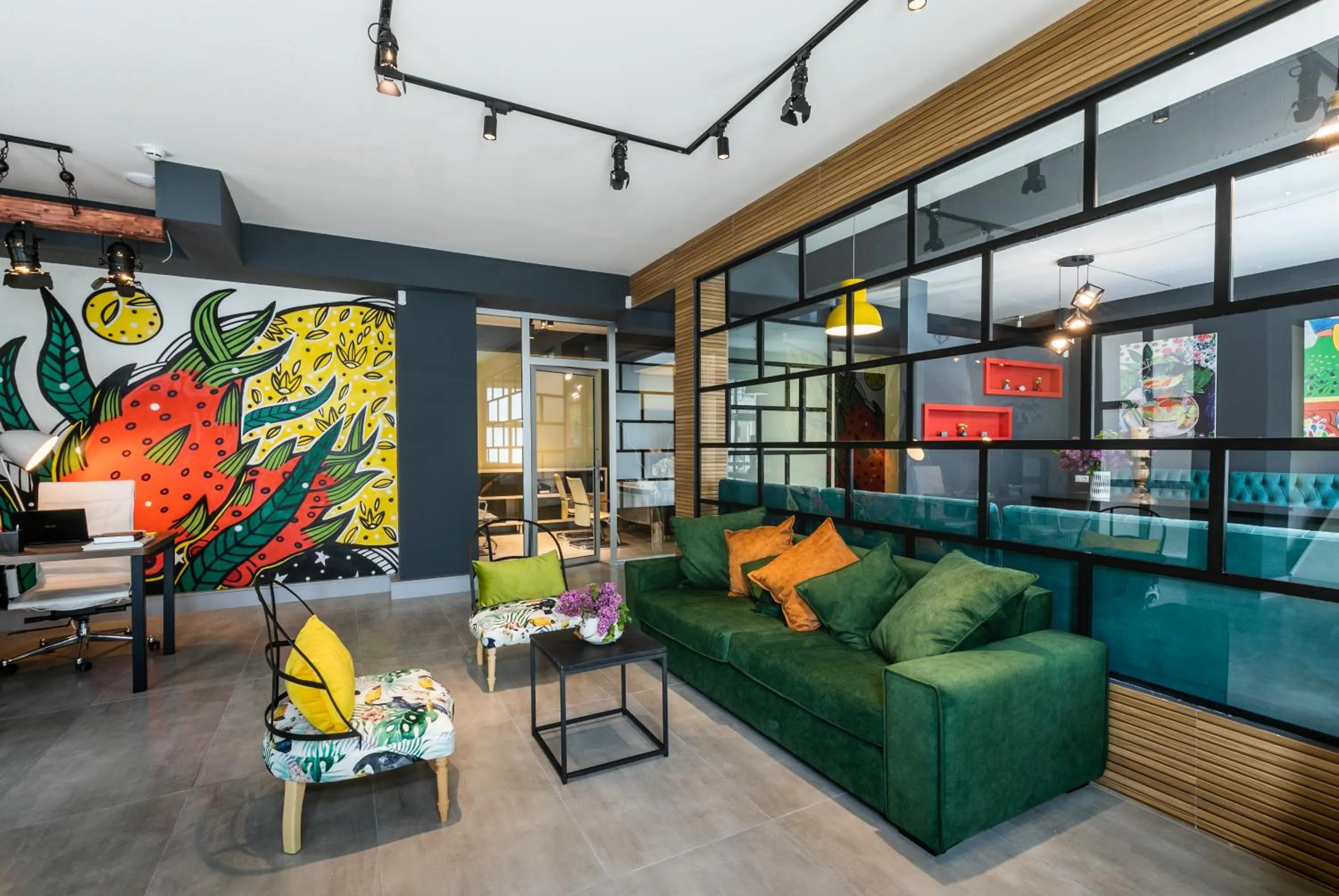 Lobby or reception in Boutique Hotel MOJO