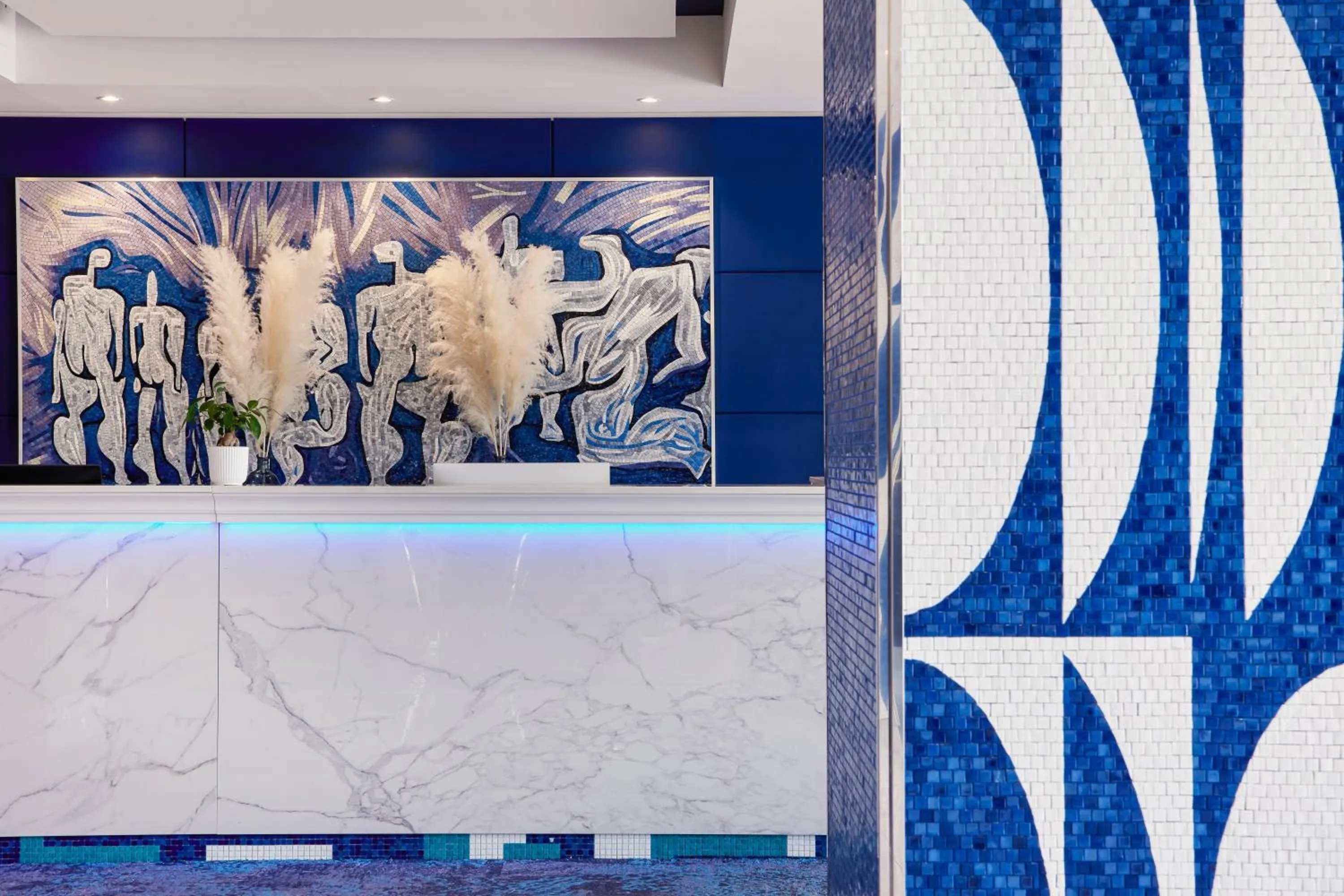 Lobby or reception in Juliana Hotel Cannes