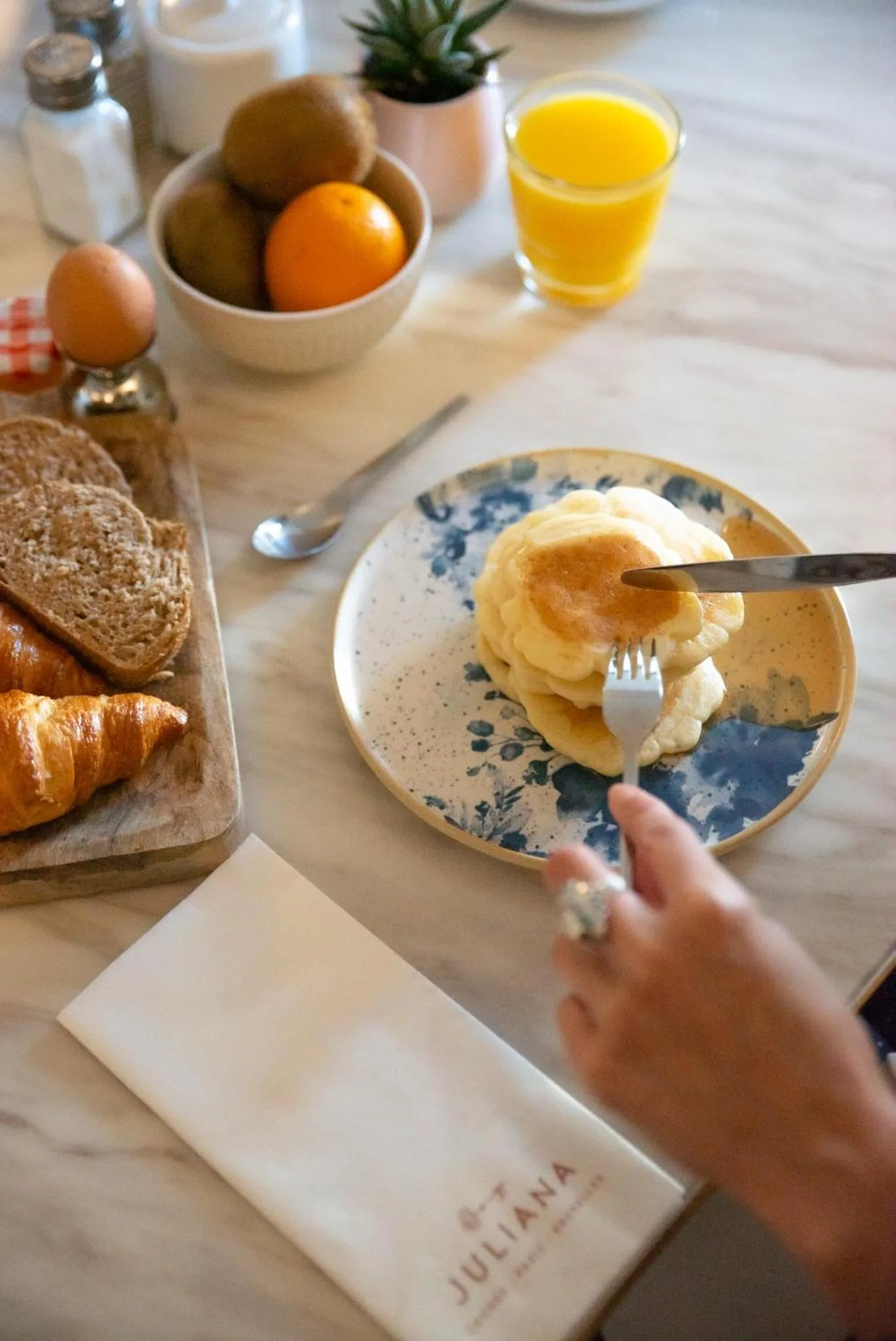 Breakfast in Juliana Hotel Cannes