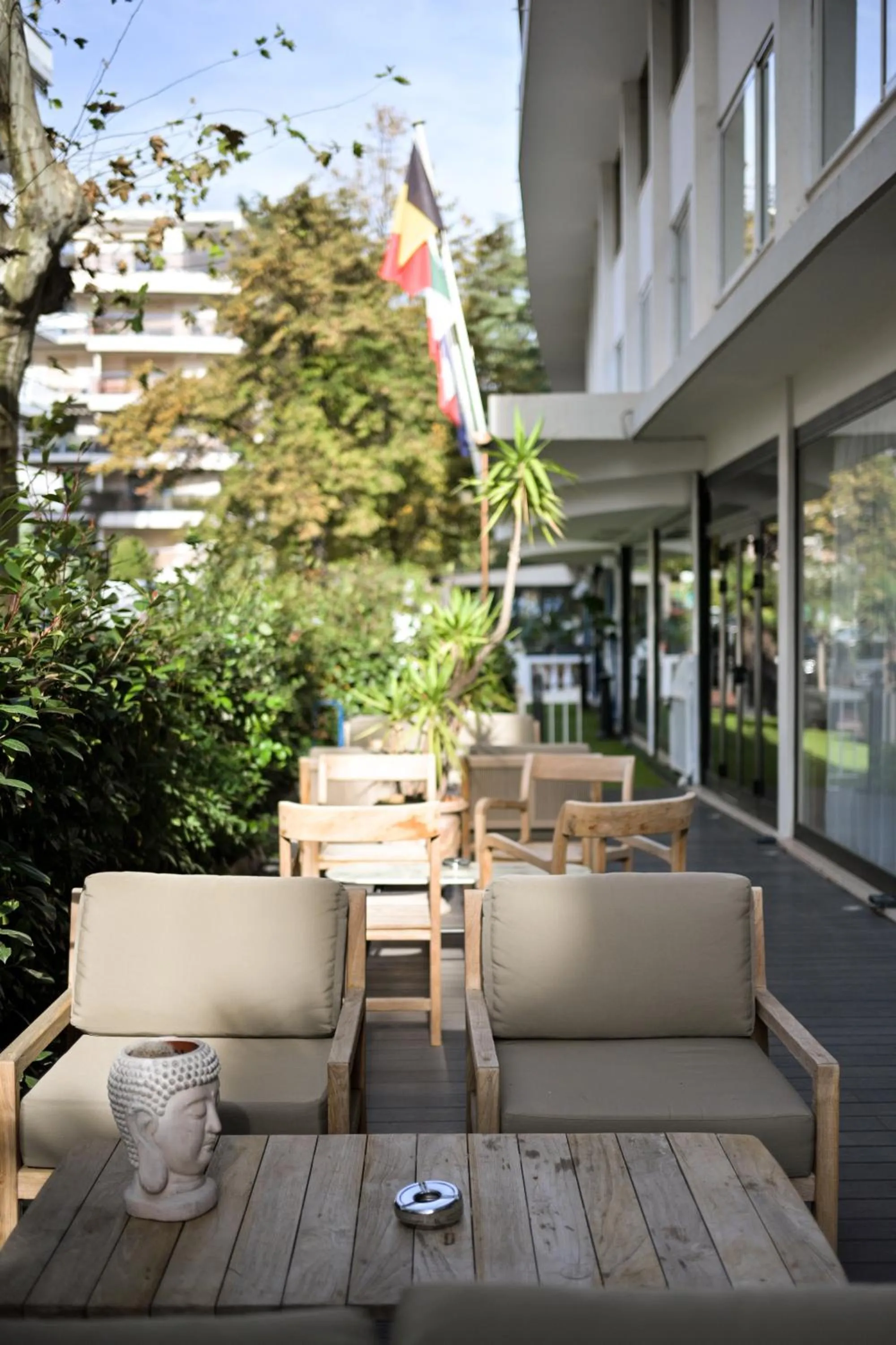 Patio in Juliana Hotel Cannes
