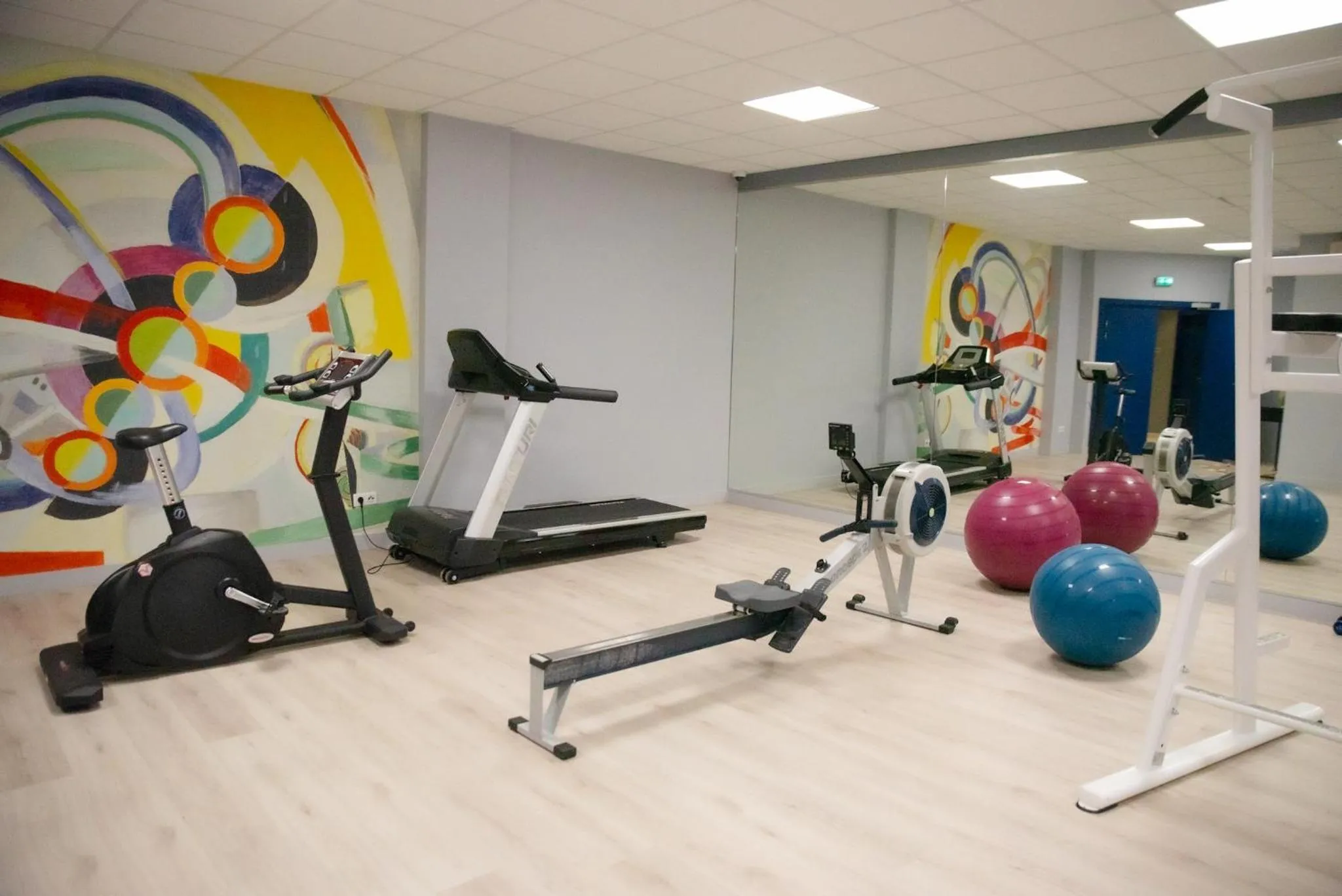Fitness centre/facilities in Juliana Hotel Cannes