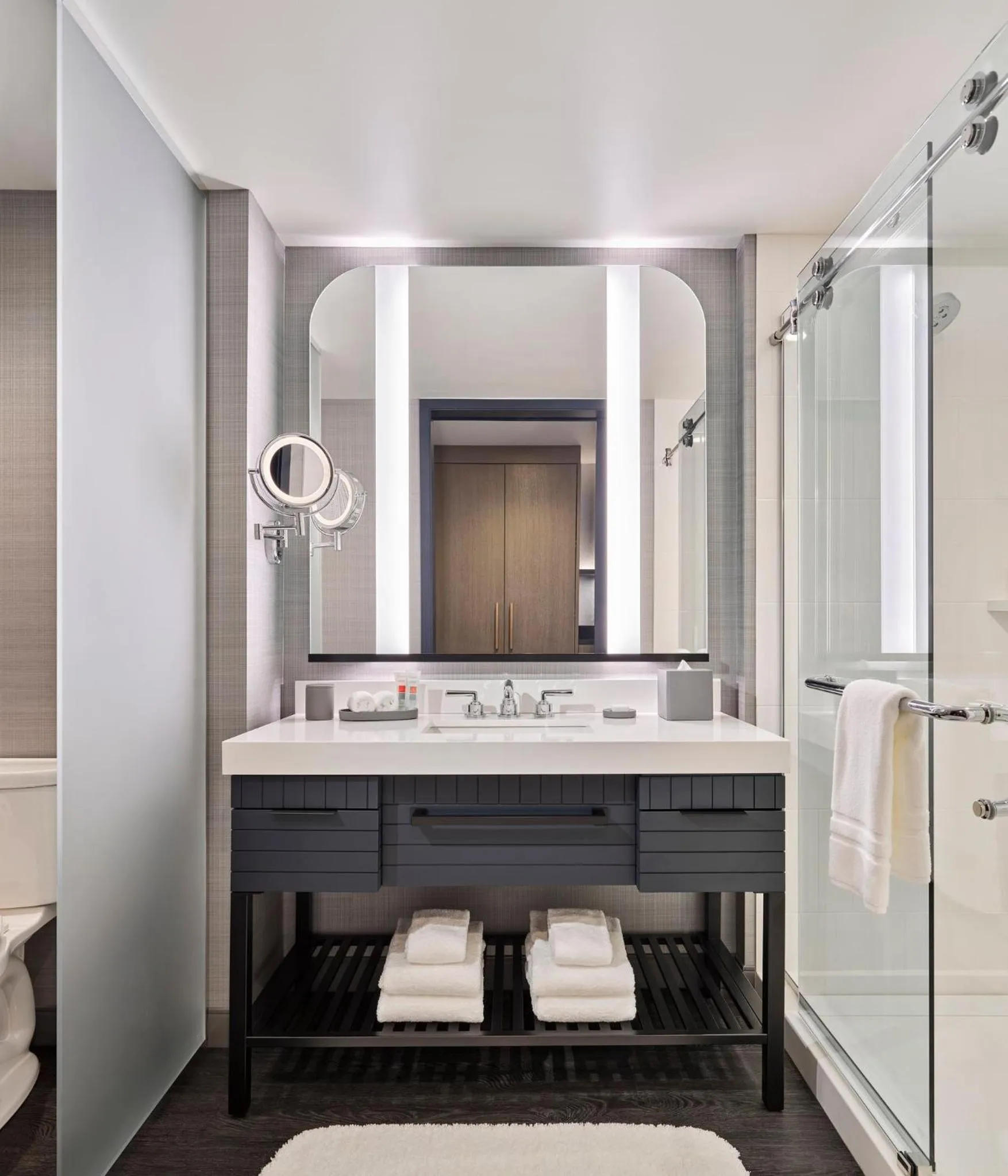 Bathroom in Loews Kansas City