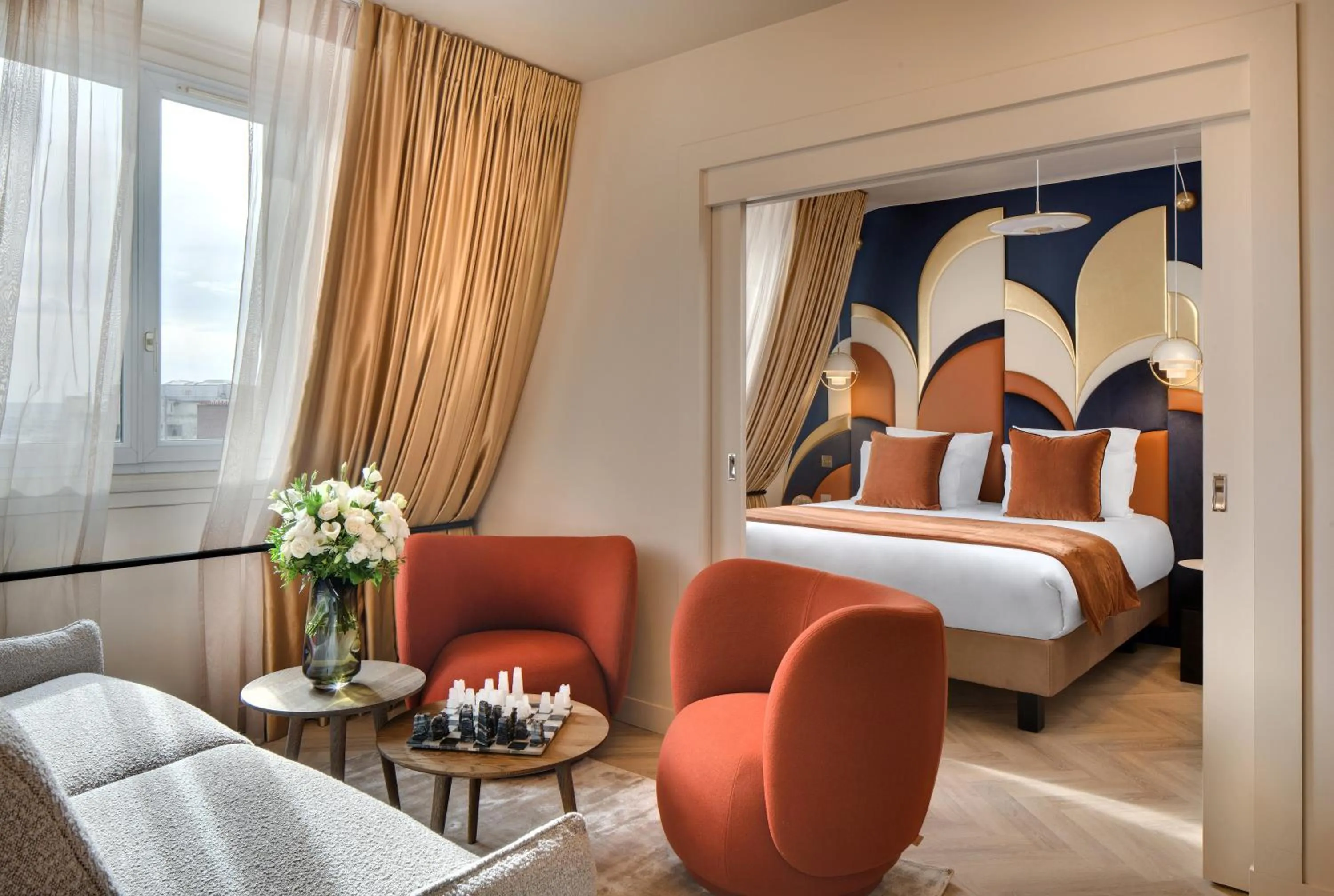 Photo of the whole room, Bed in Hôtel Artemisia Montmartre