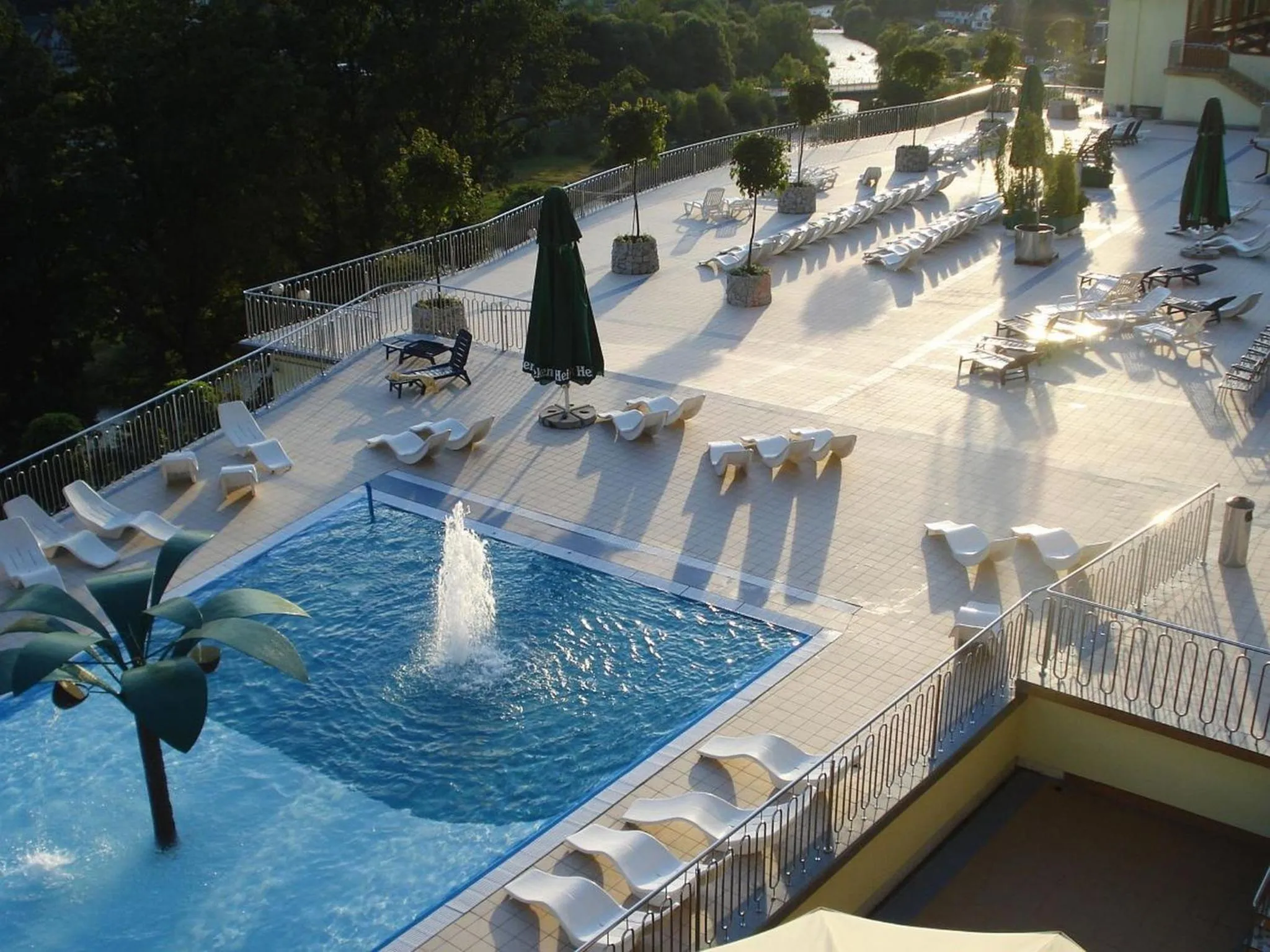 Swimming pool in Hotel Gołębiewski Wisła