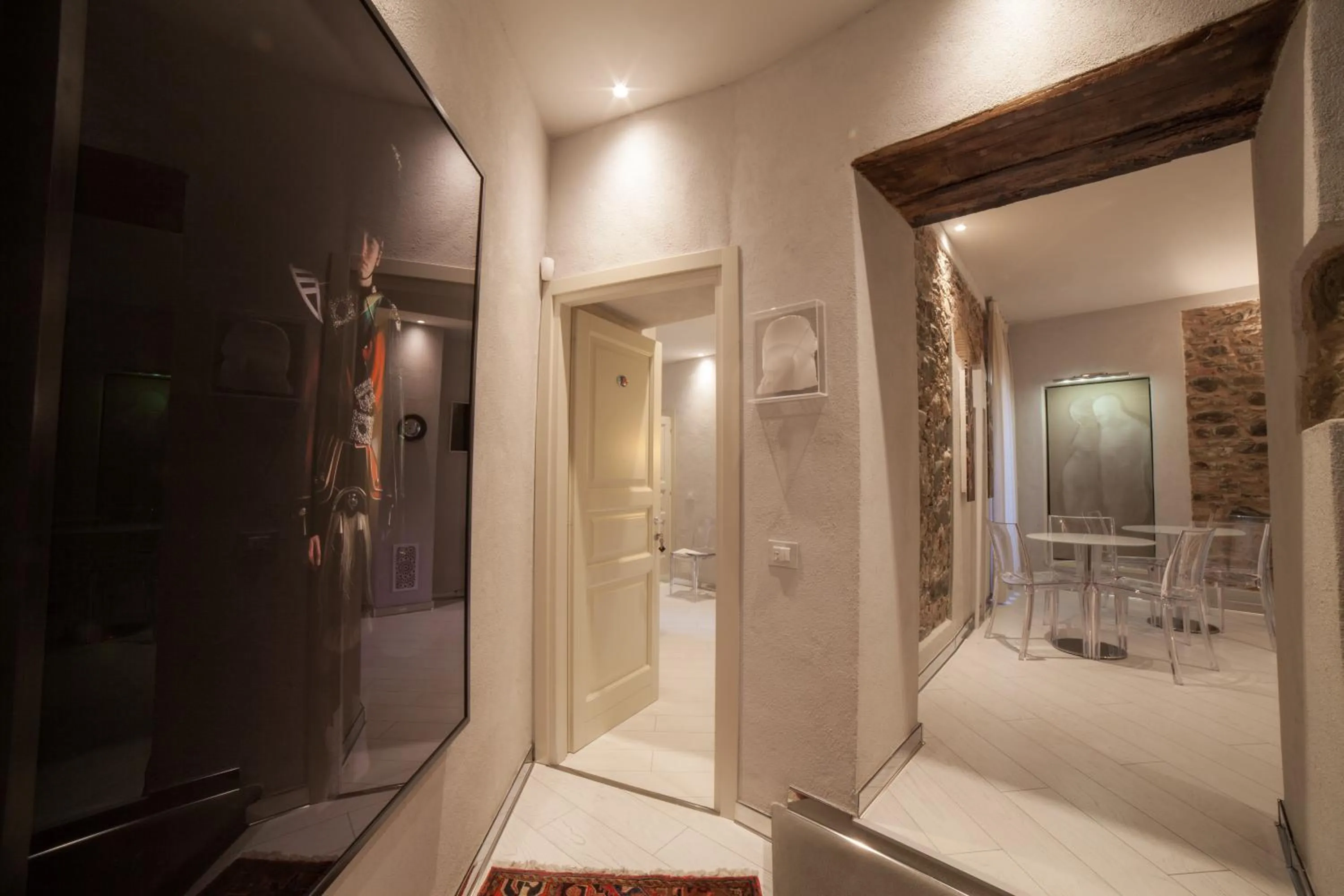 Living room in Art Boutique Hotel Acchiappasogni