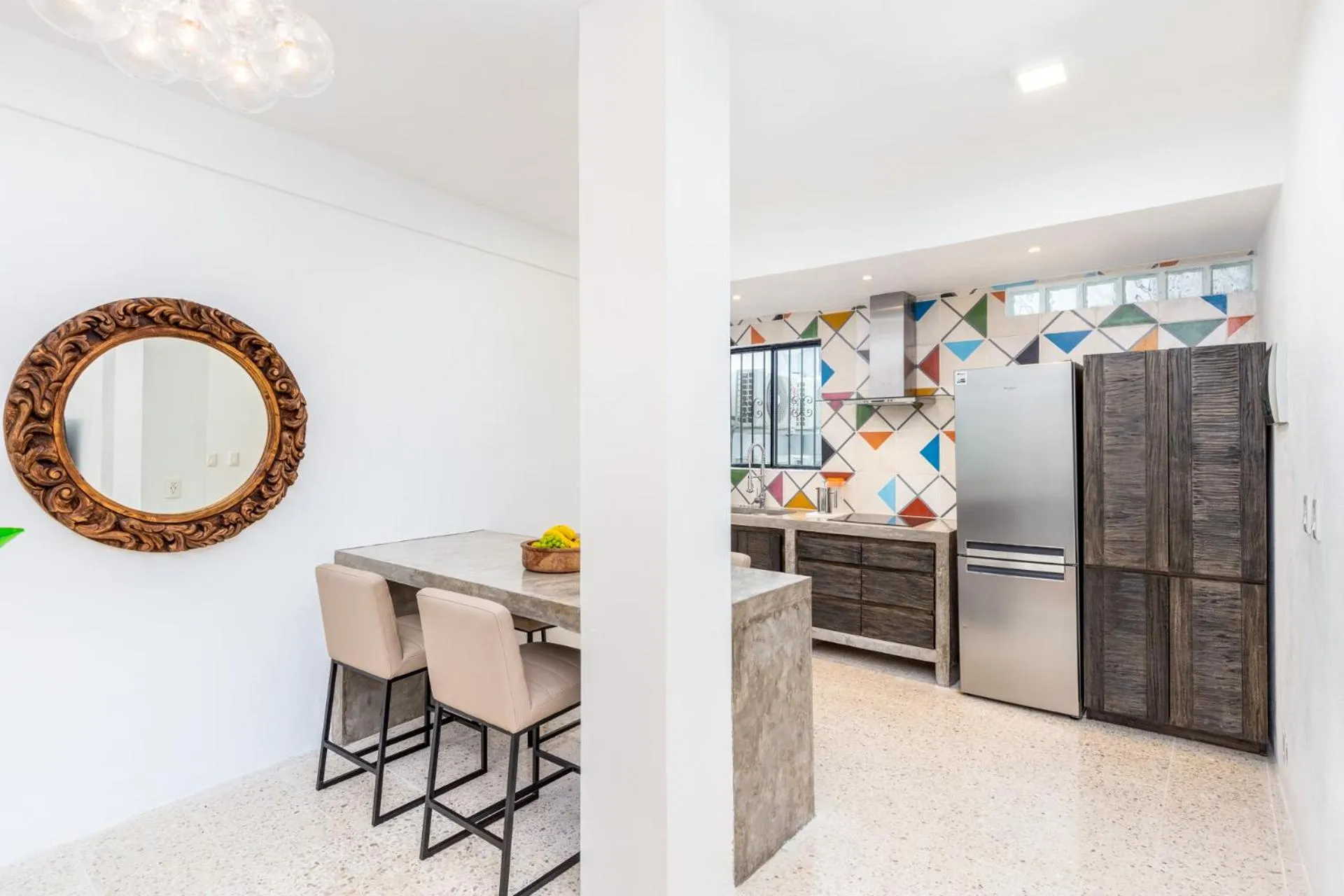 Dining area in Cuale