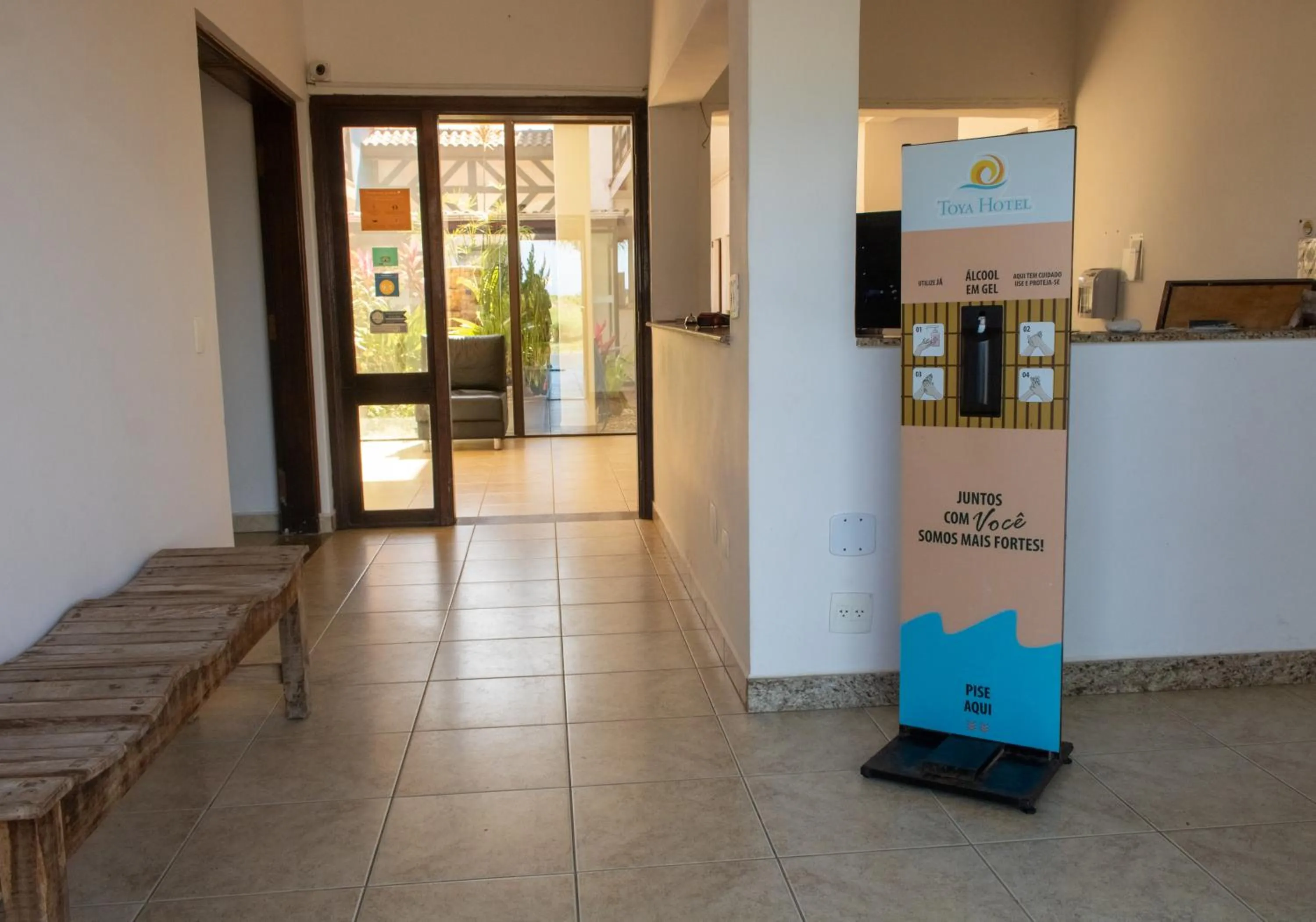 Lobby or reception in Toya Hotel