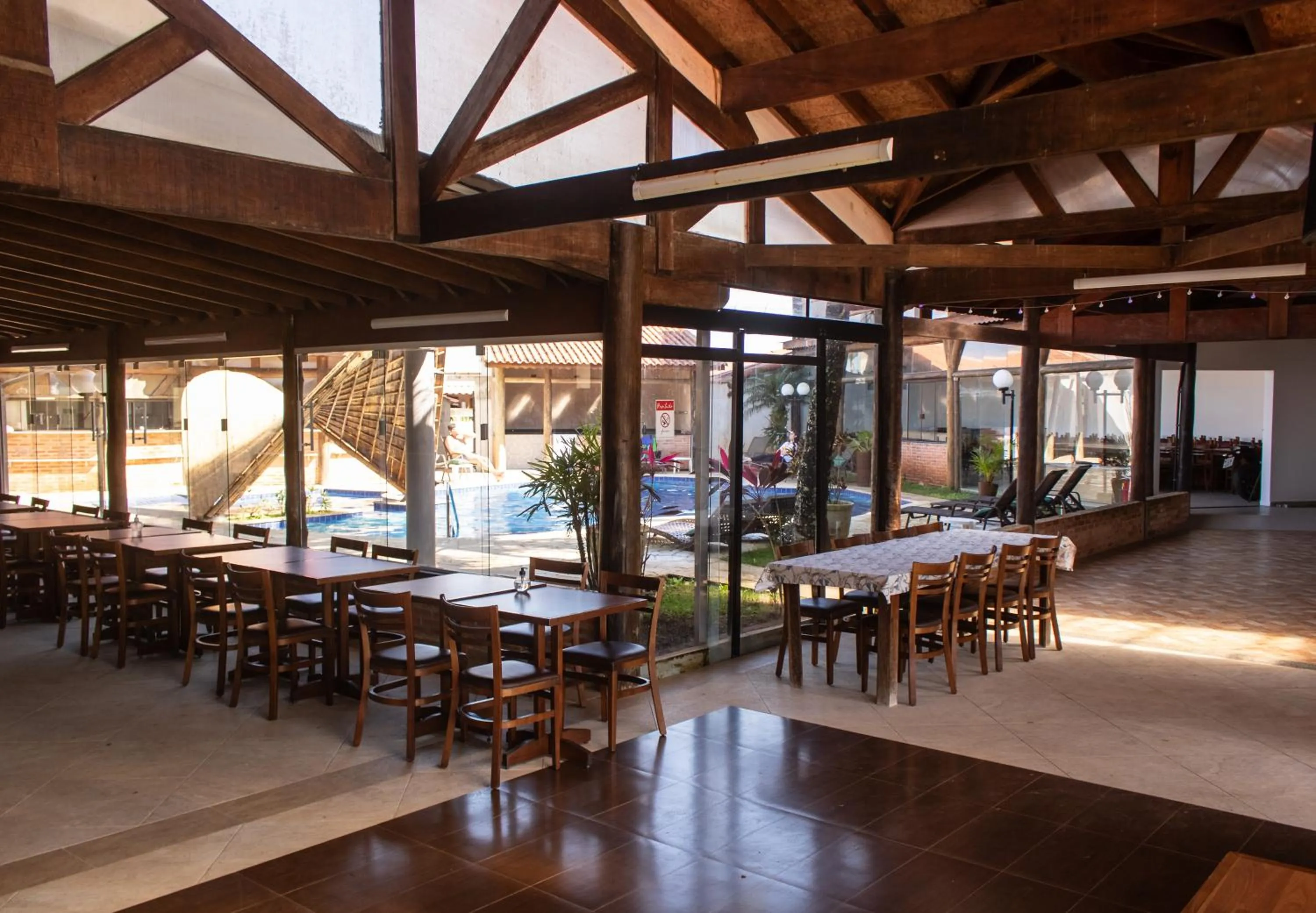 Area and facilities in Toya Hotel