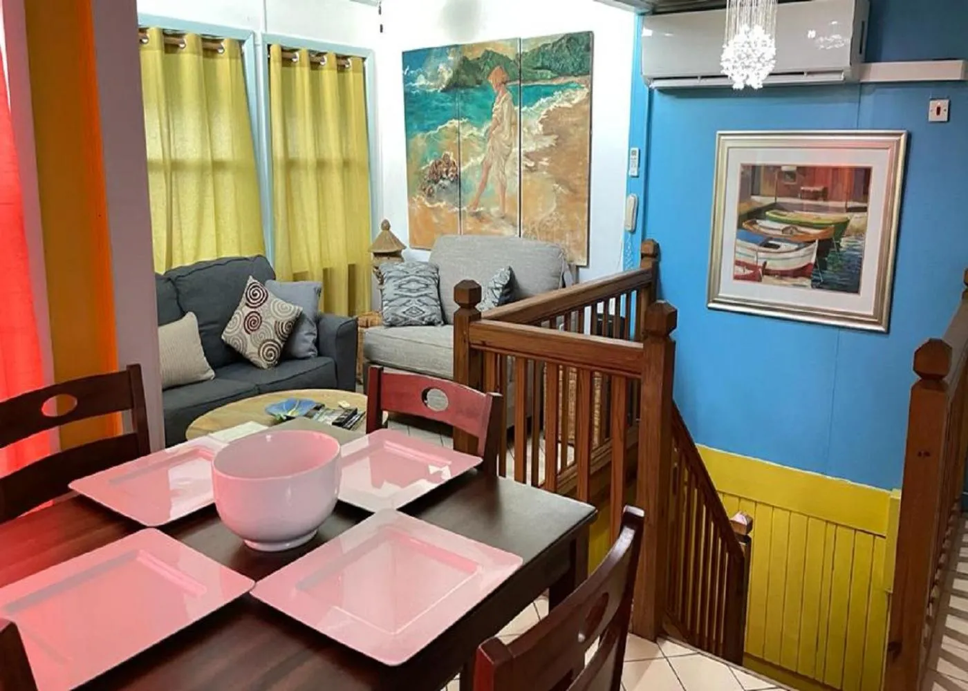 Living room in Sealofts On The Beach