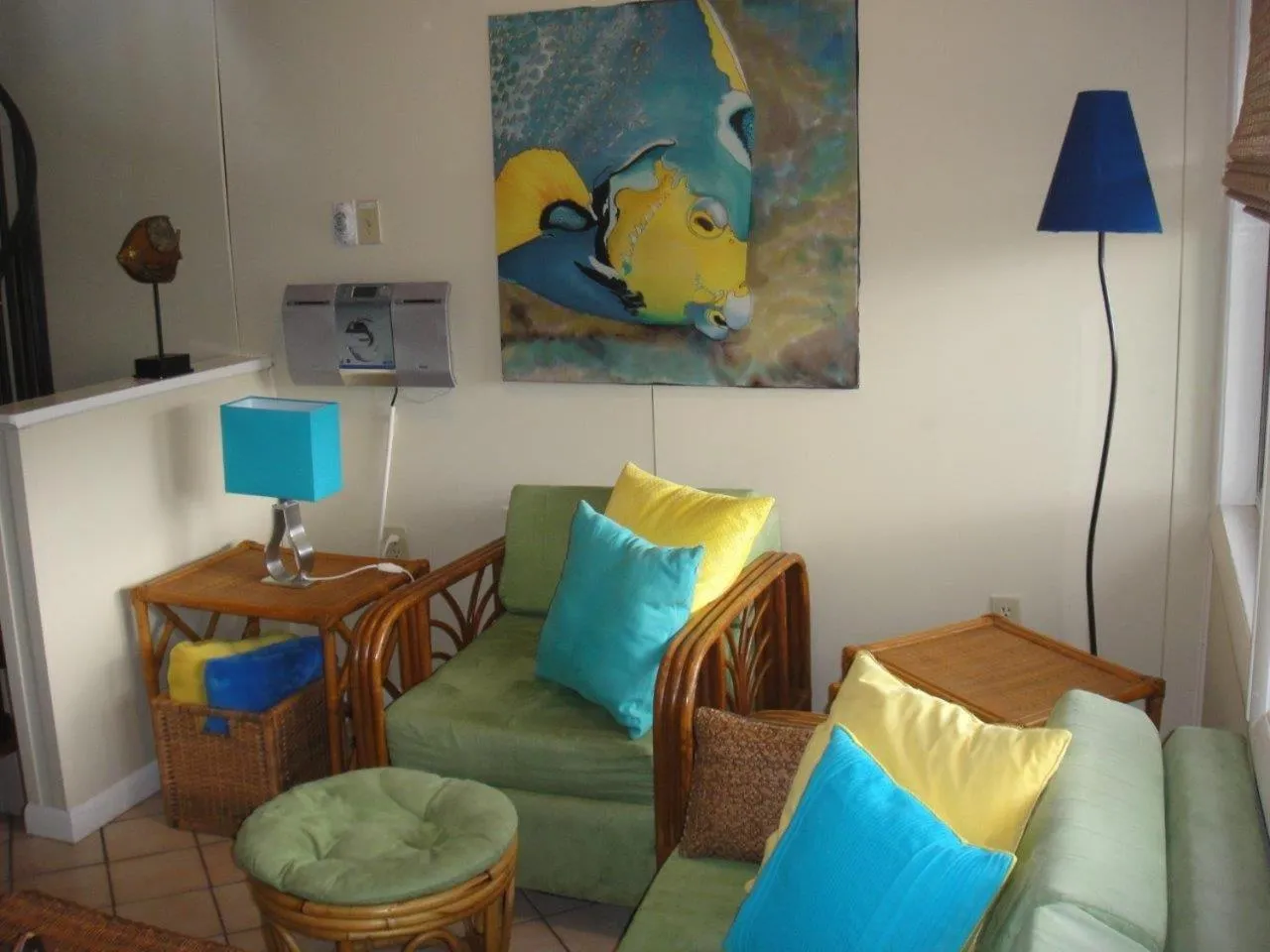 Living room in Sealofts On The Beach