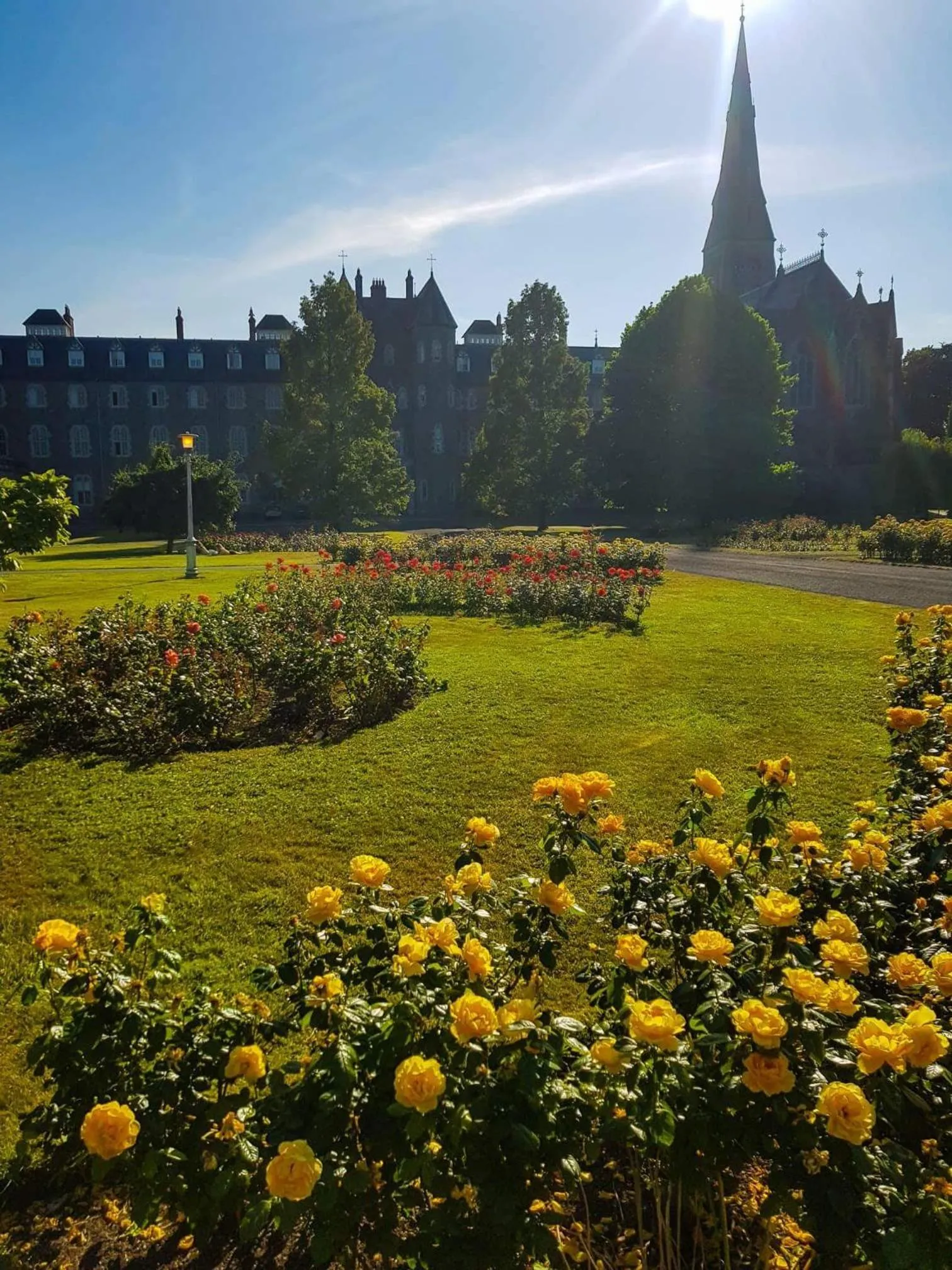 Facade/entrance in Maynooth College Hospitality