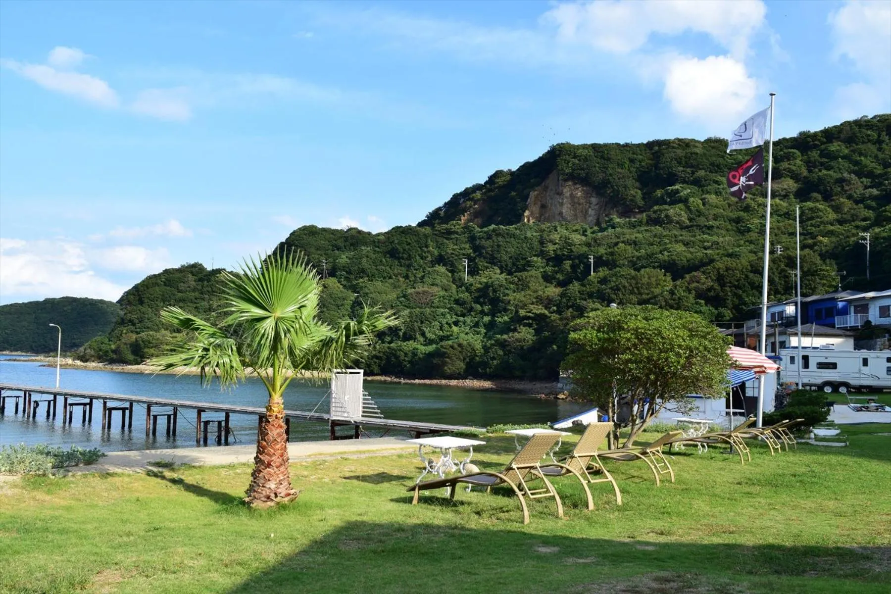 Garden in Sea Tiger Island Inn Shodoshima