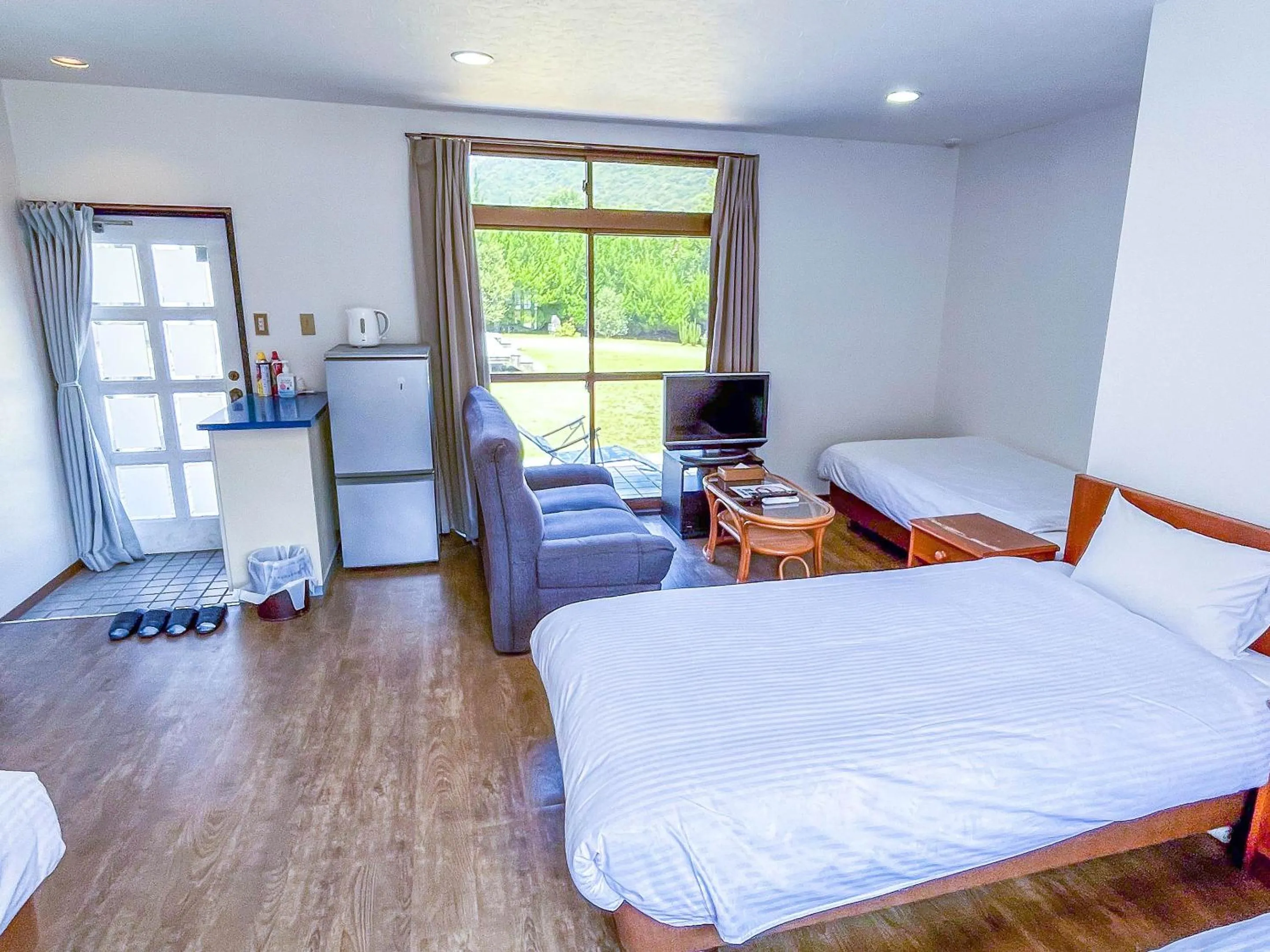 Bed in Sea Tiger Island Inn Shodoshima