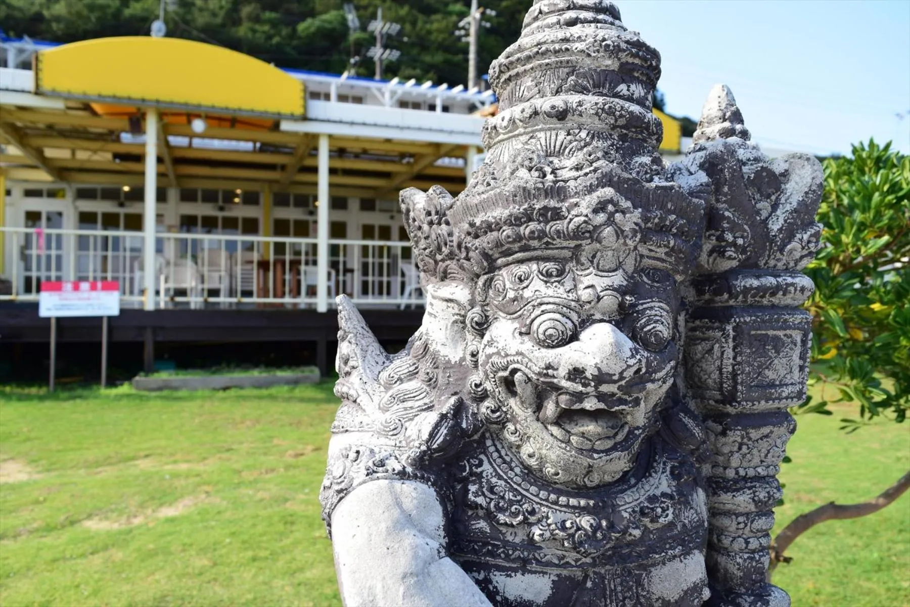 Facade/entrance in Sea Tiger Island Inn Shodoshima