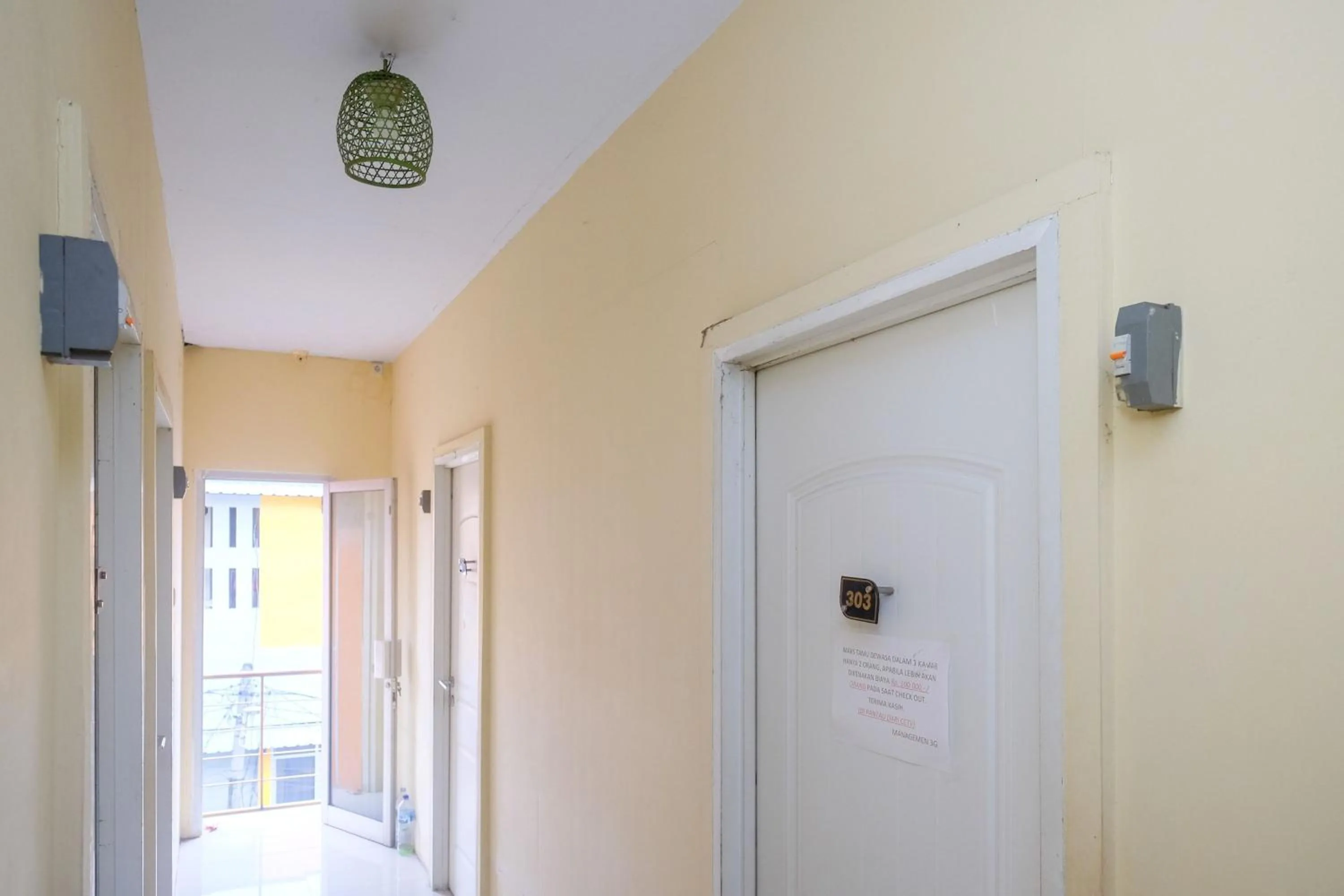 Floor plan in RedDoorz at Pengayoman Panakkukang 2 Makassar