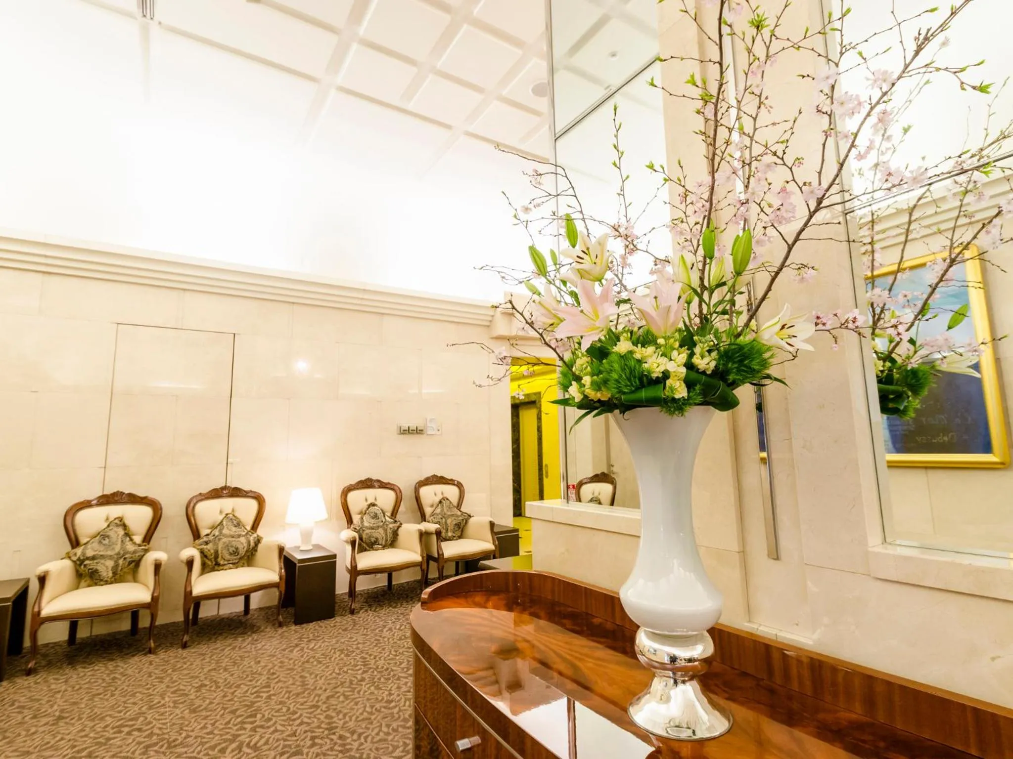 Lobby or reception in Ginza Creston