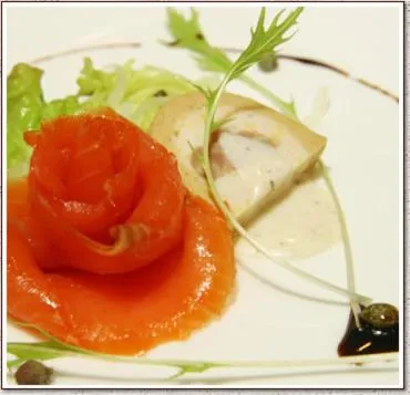 Food close-up in Akakura Yours Inn