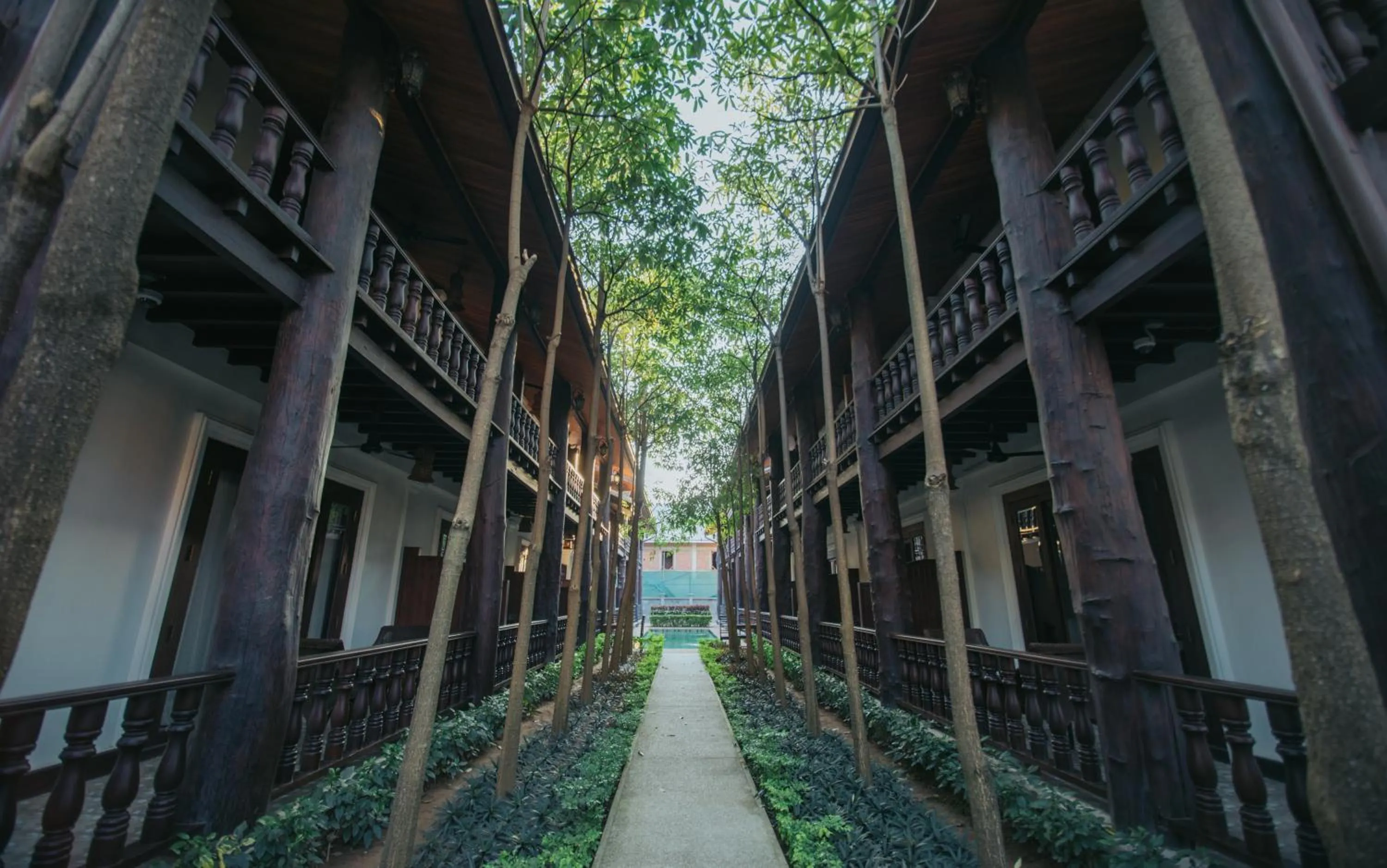 Balcony/Terrace in Treasure Hotel Laos