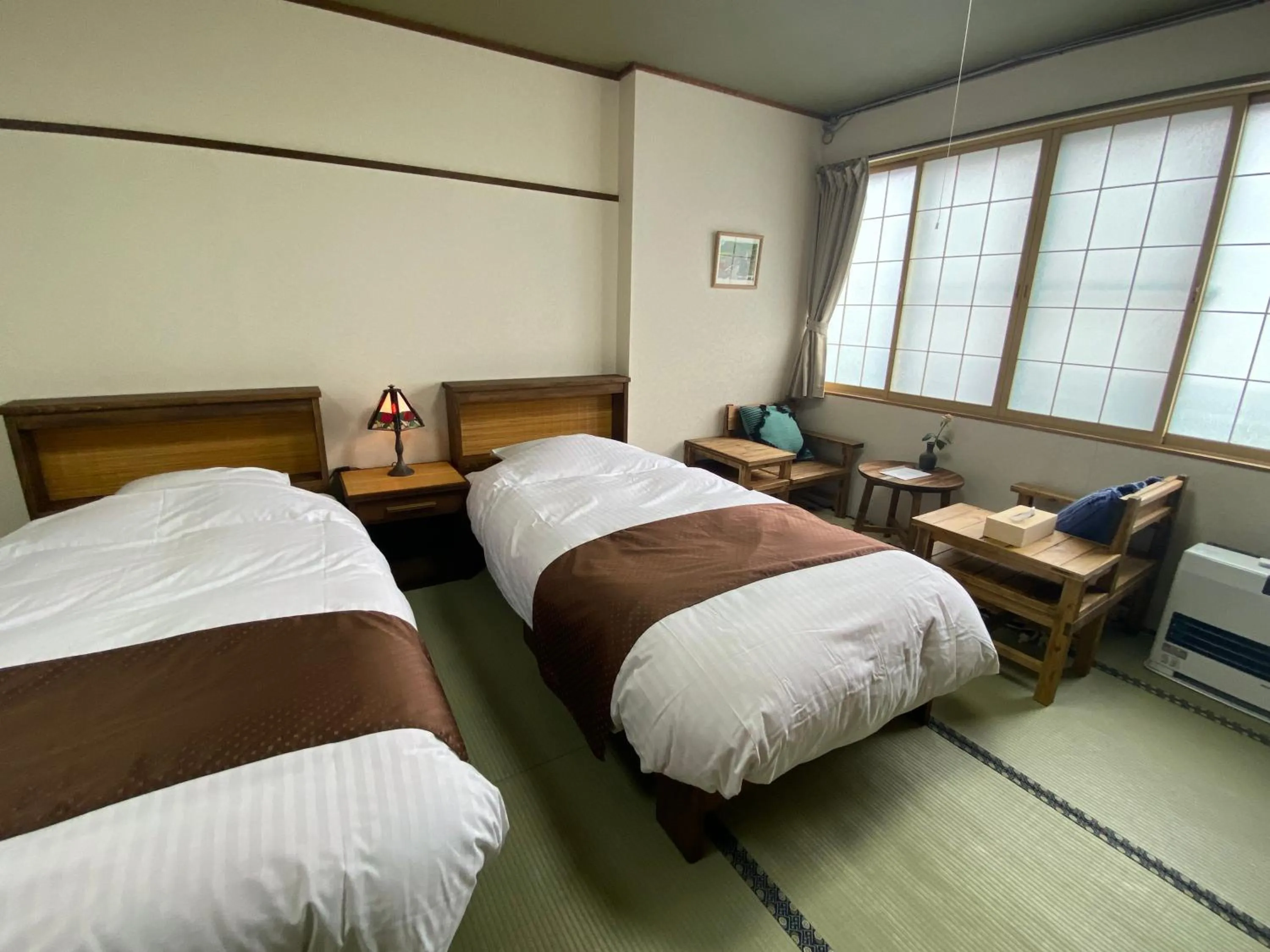 Bed in Tabinoyado Saikawa
