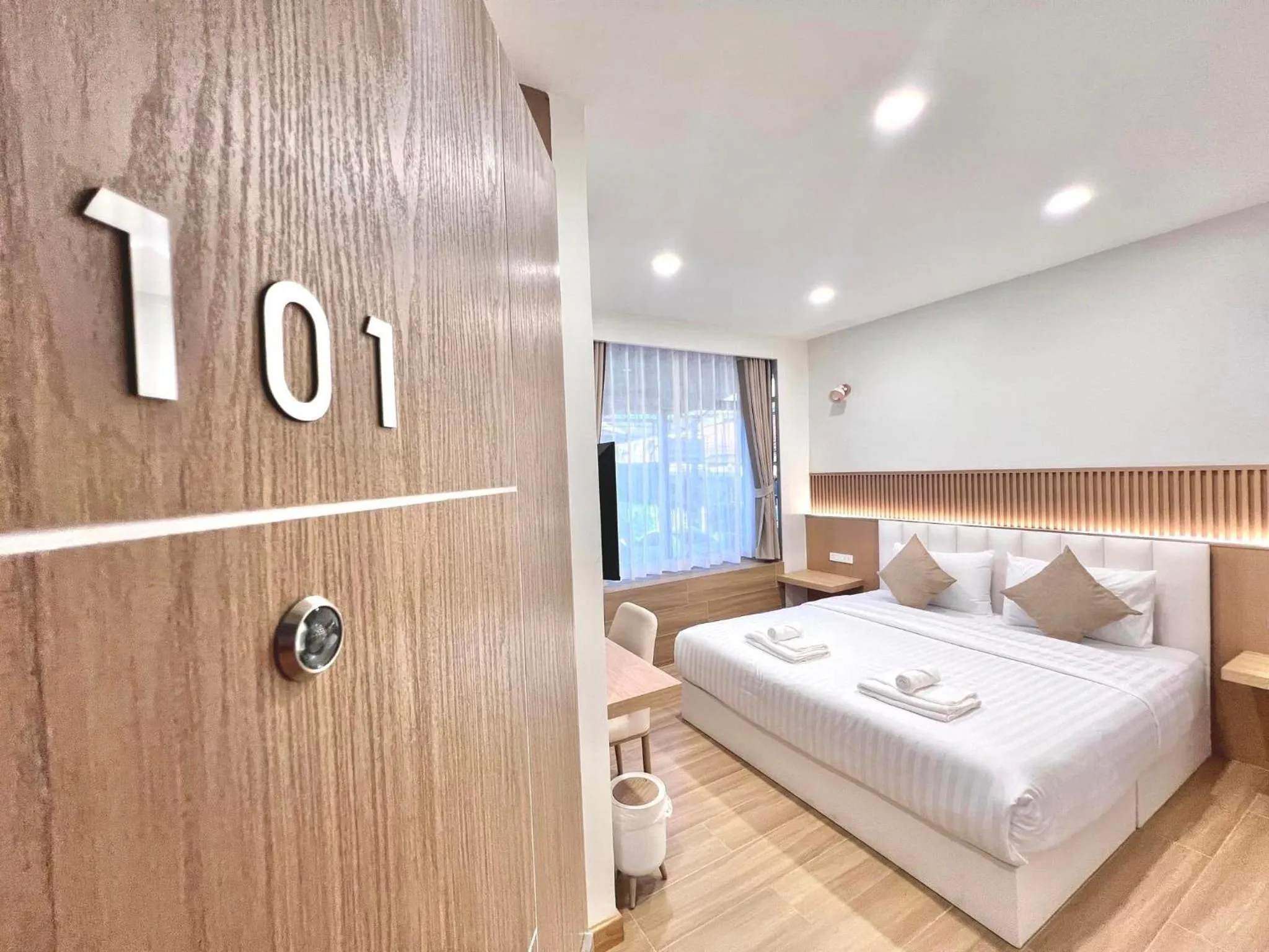 Bed in Mitaree Hotel 1