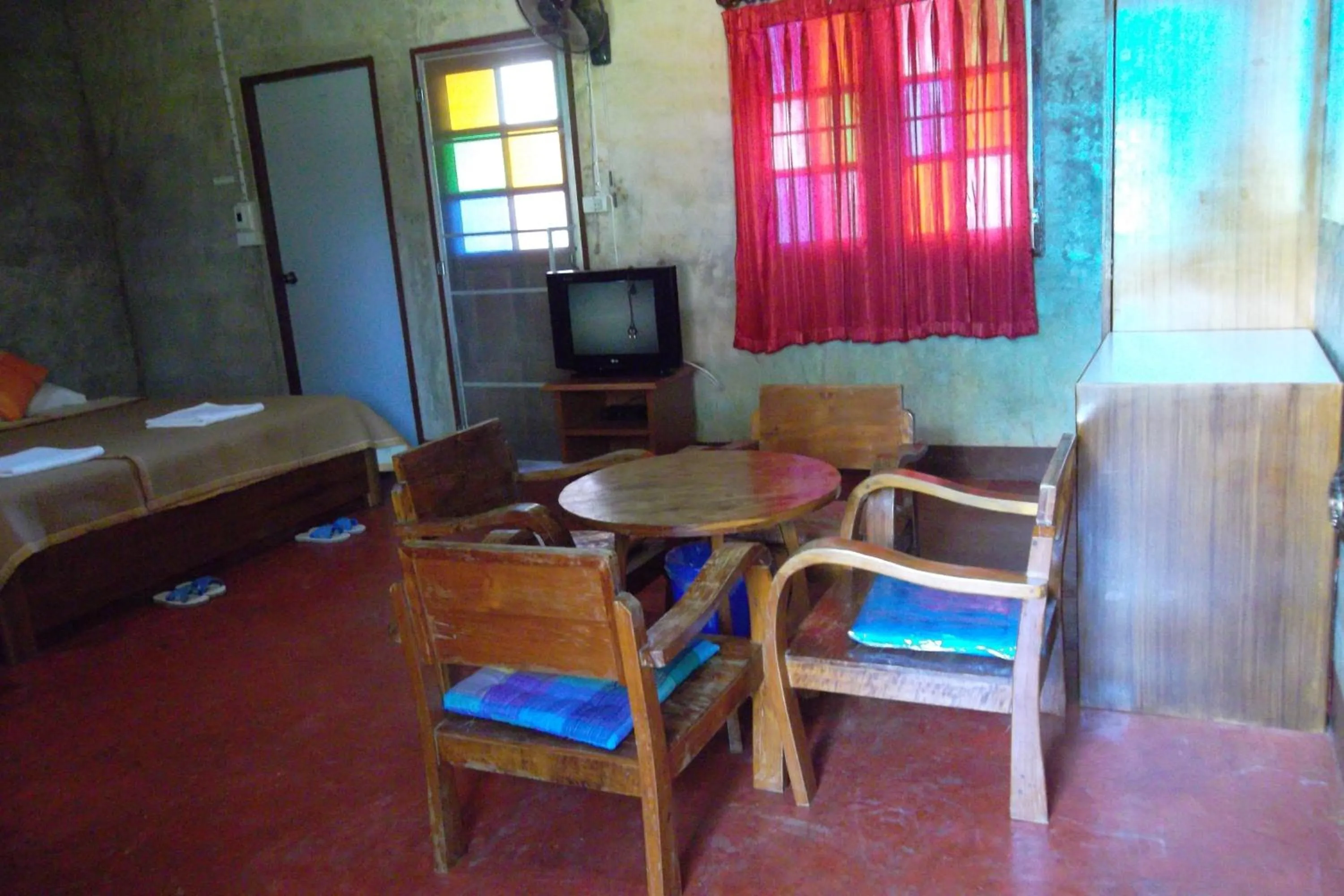 Seating area in Tamarind Grand Resort Mae Sariang