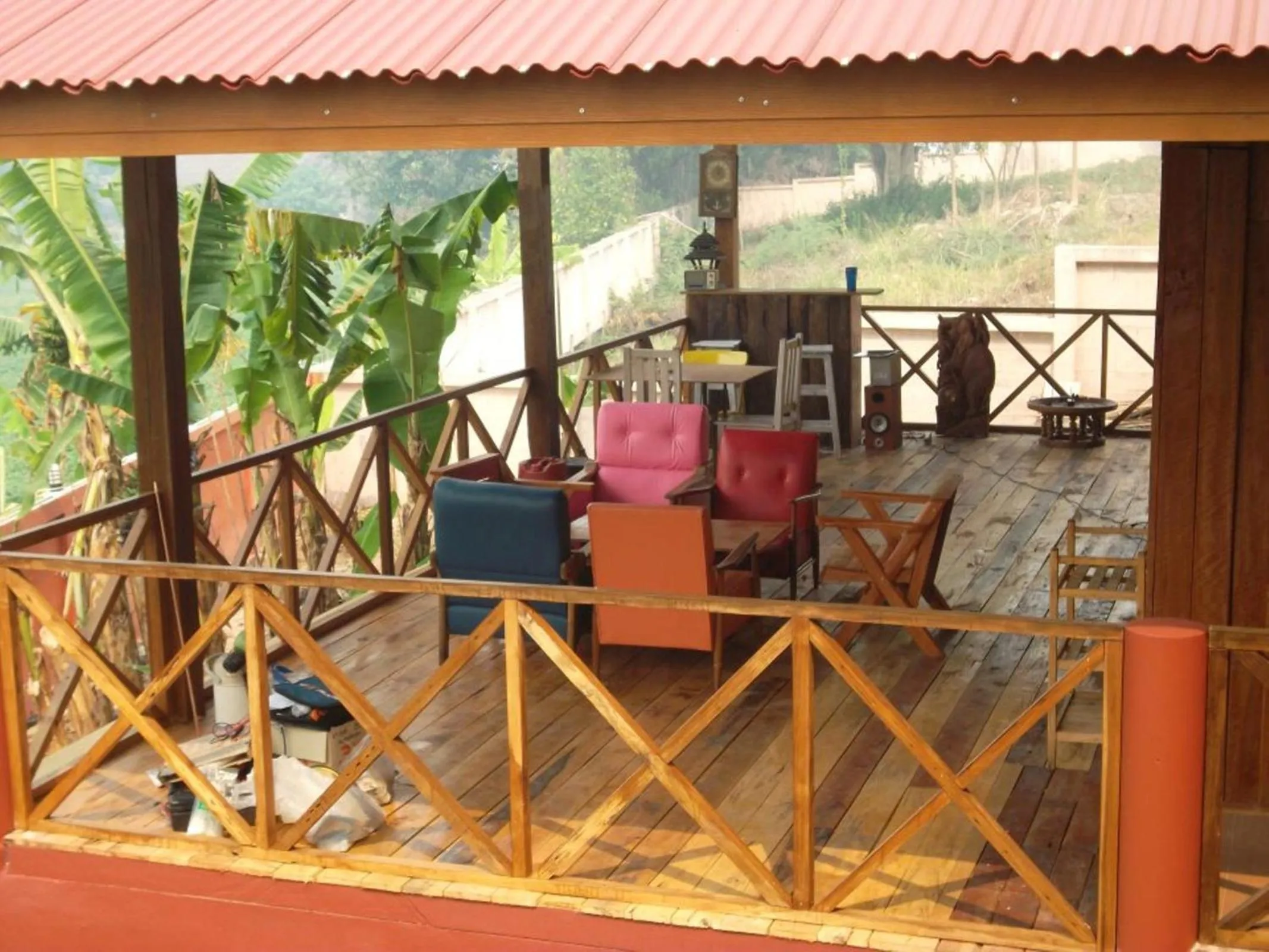 Balcony/Terrace in Tamarind Grand Resort Mae Sariang