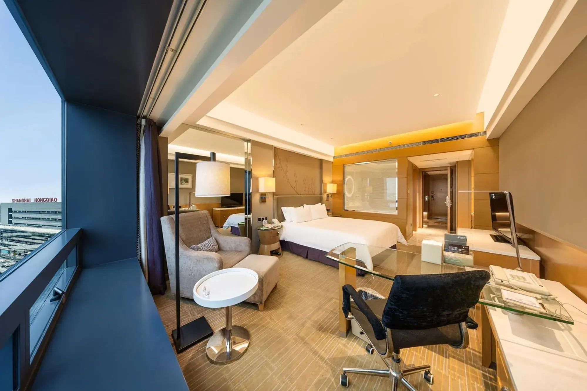 Deluxe Double Room in Air China Hongqiao Airport Hotel - Air China BoYue Hotel Deluxe Double Room in Air China Hongqiao Airport Hotel - Air China BoYue Hotel