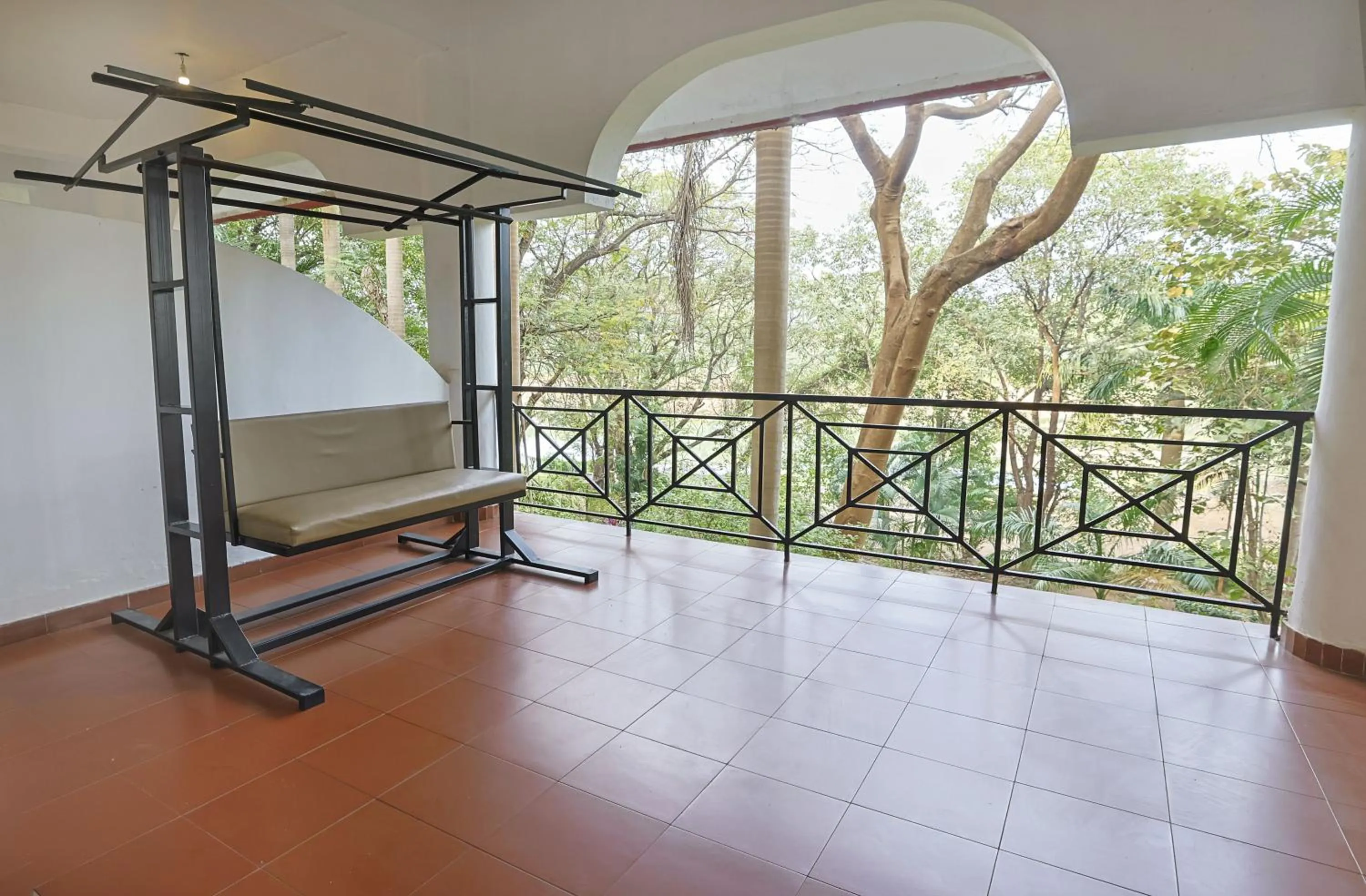 Balcony/Terrace in Khanvel Resort