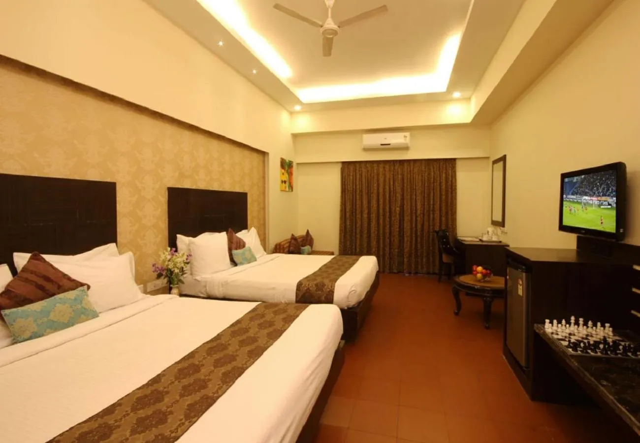 Bedroom, Bed in Khanvel Resort