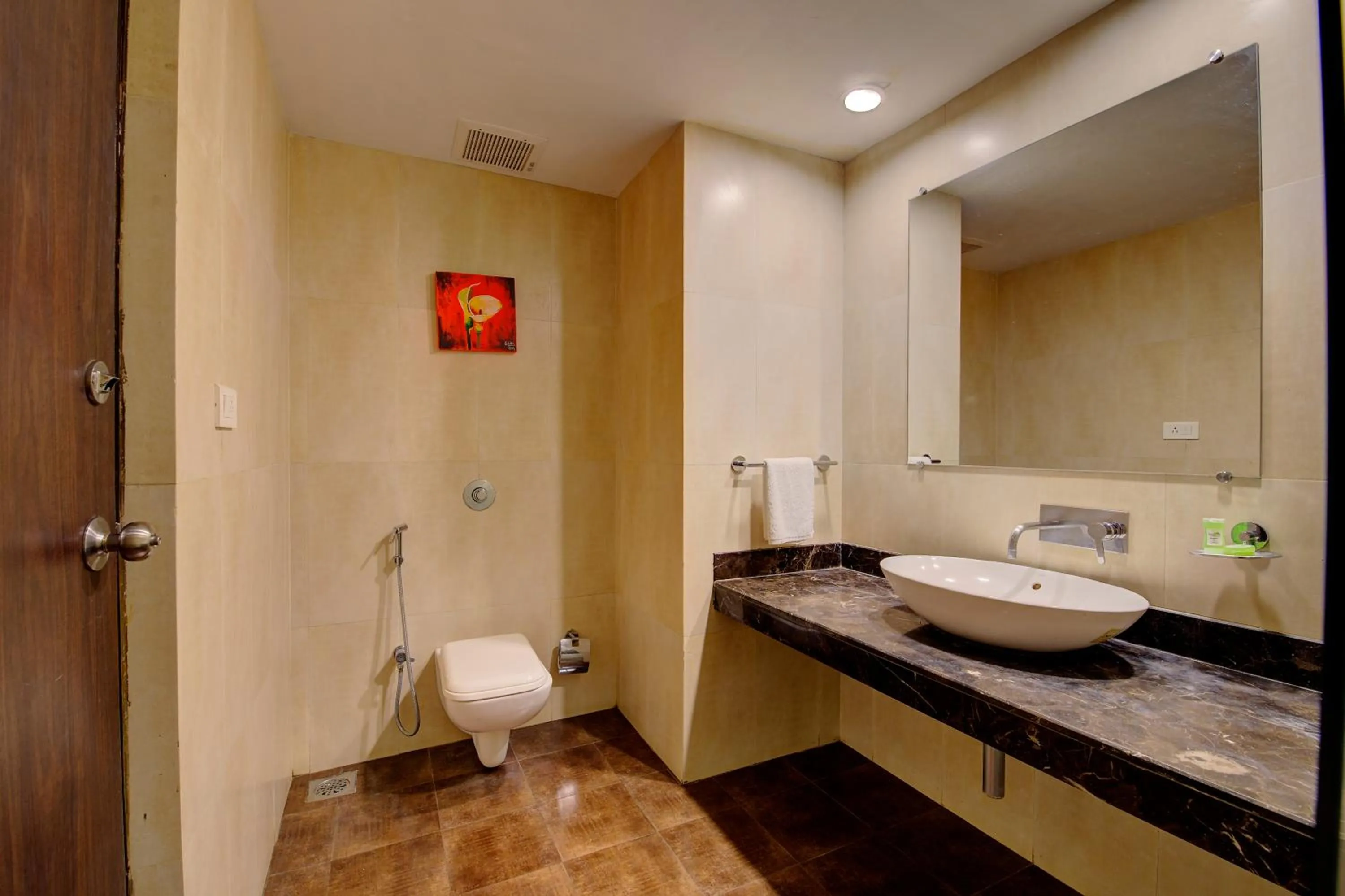 Bathroom in Khanvel Resort