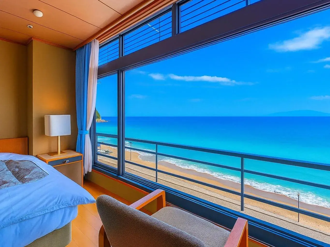 Superior Double or Twin Room with Sea View in Atagawakan Superior Double or Twin Room with Sea View in Atagawakan