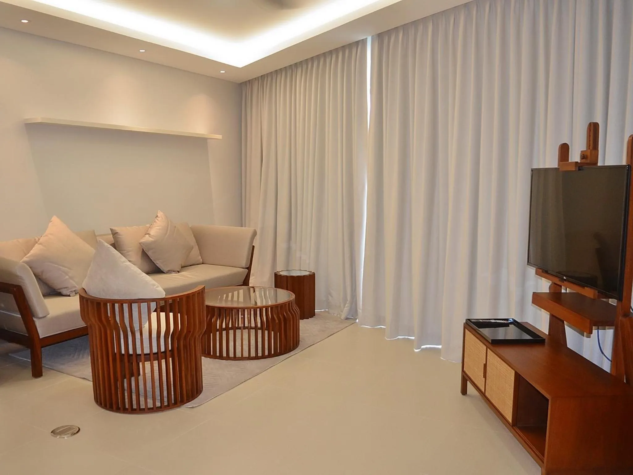 Living room in Aqua Boracay