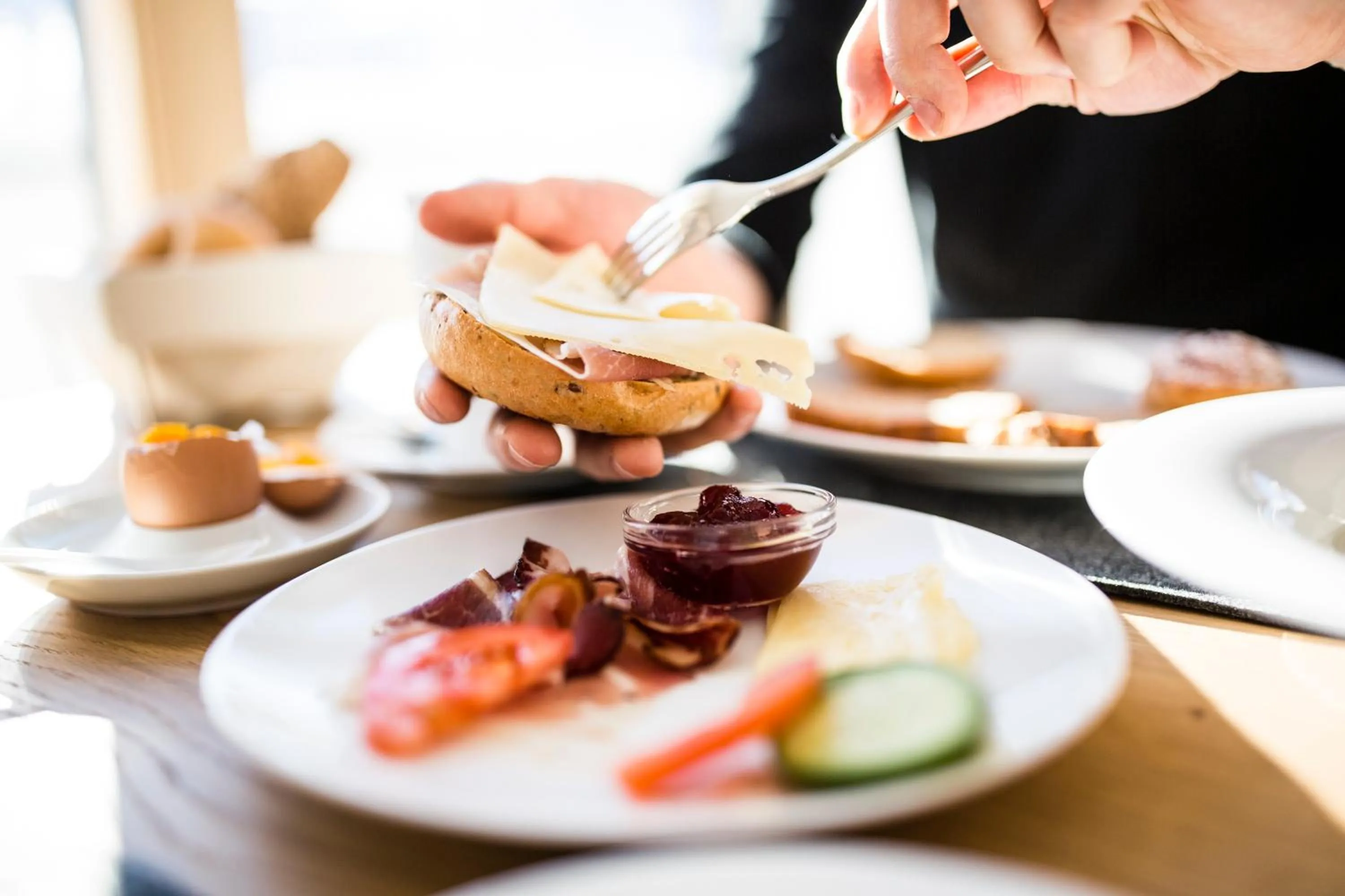 Buffet breakfast in Das Landerer