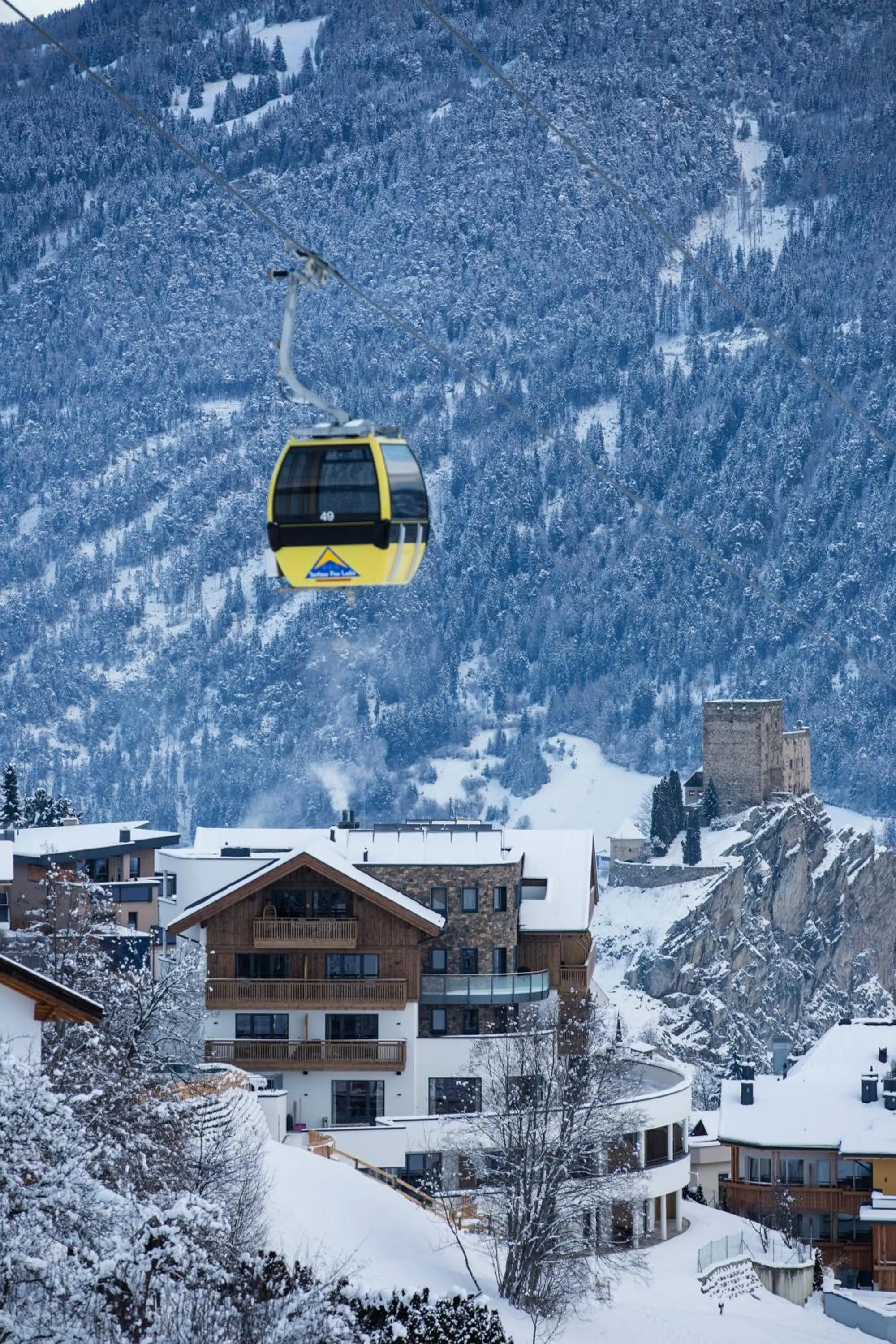 Skiing in Das Landerer