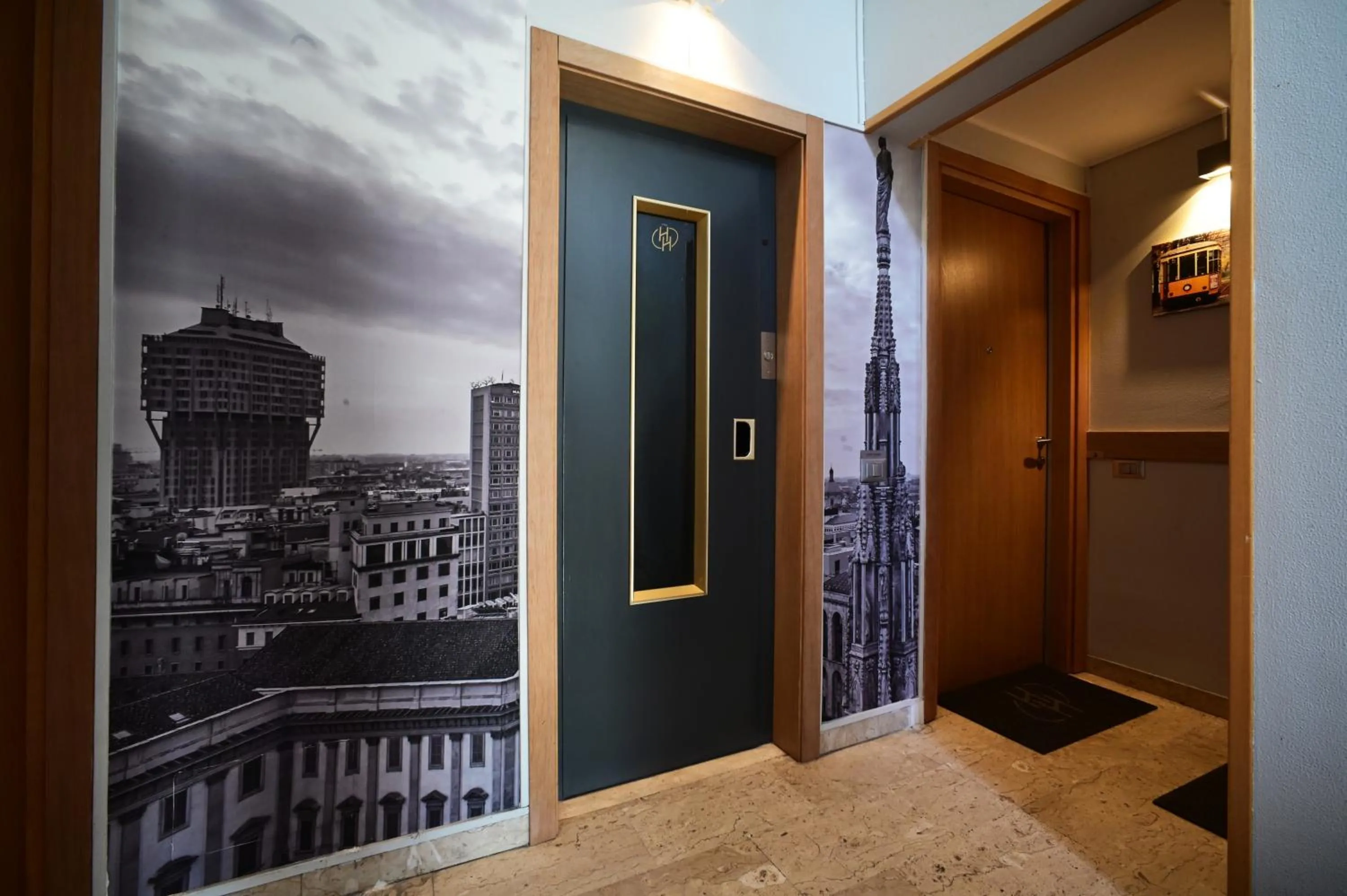 elevator in Holiday Homes Aparthotel Milano