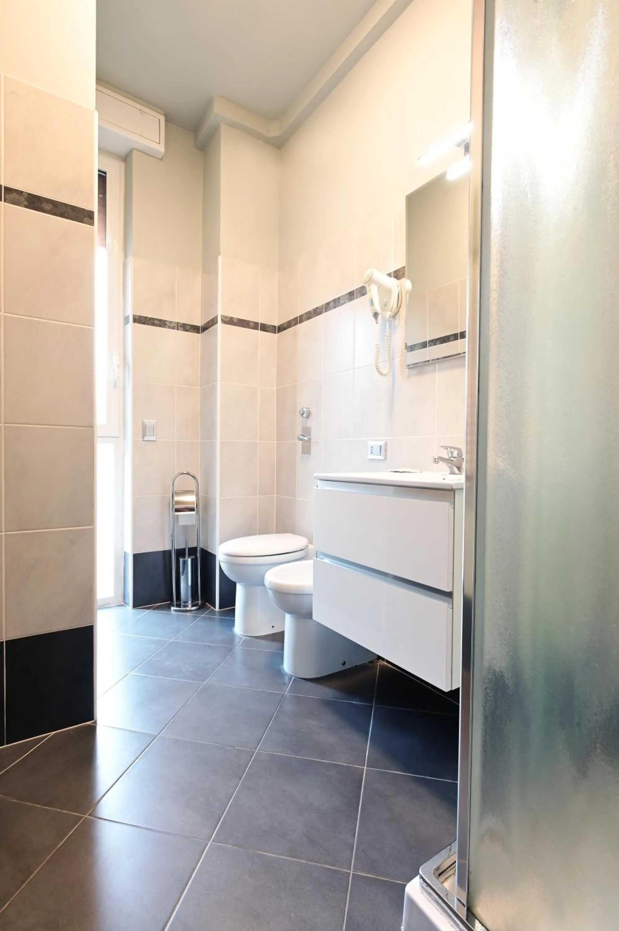 Shower in Holiday Homes Aparthotel Milano