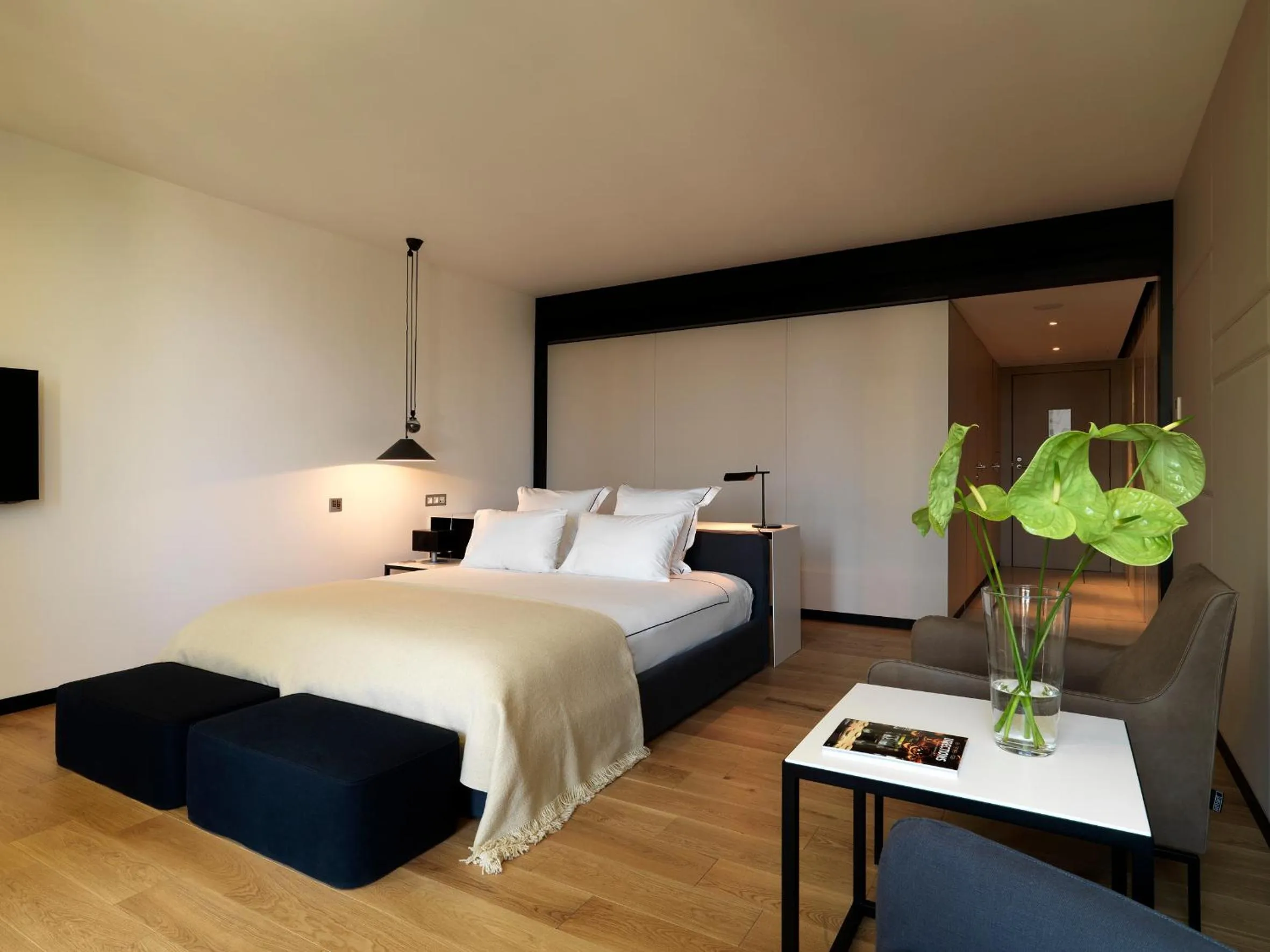 Photo of the whole room, Bed in Sense Hotel Sofia, a Member of Design Hotels