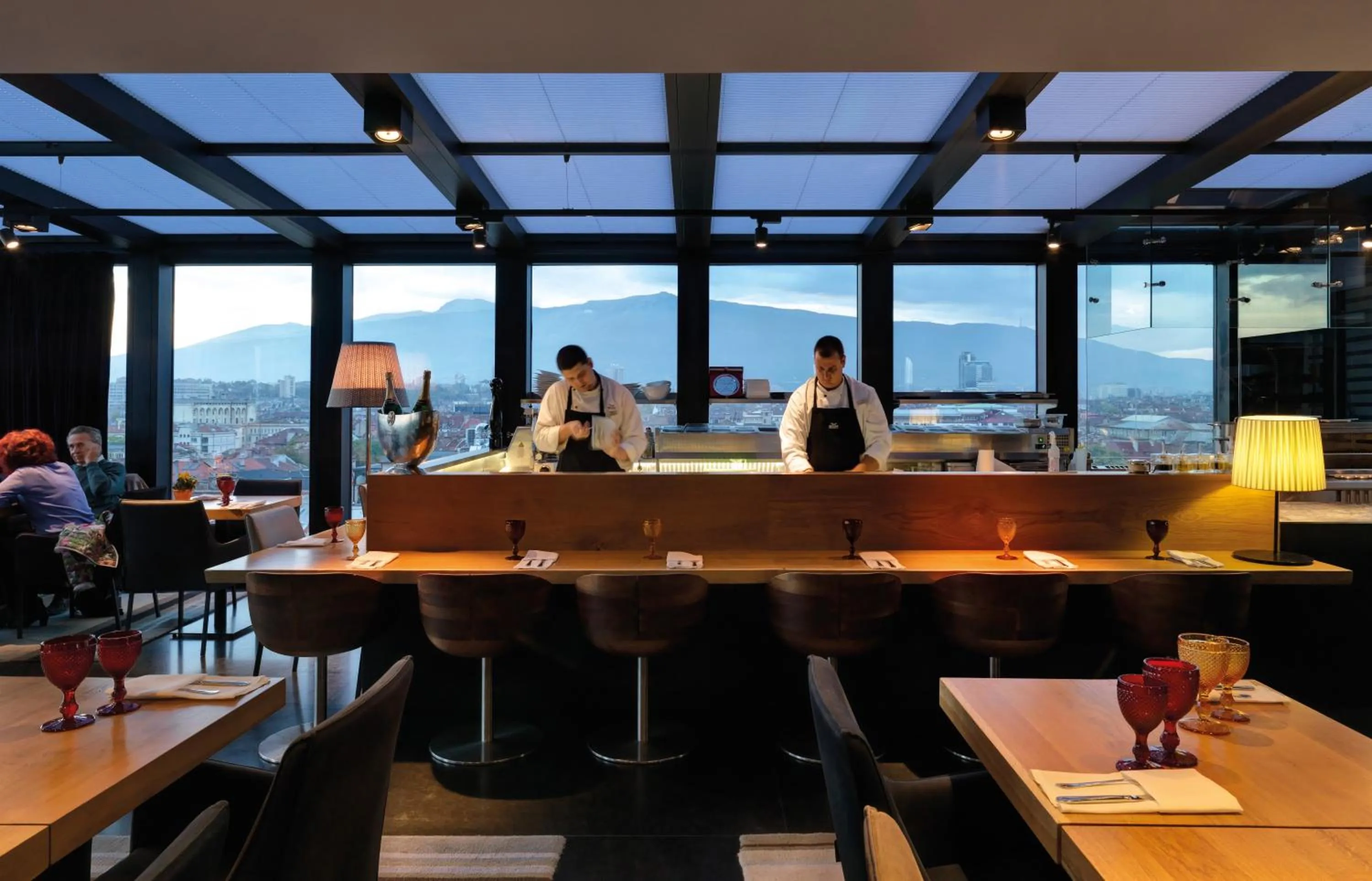 Restaurant/places to eat in Sense Hotel Sofia, a Member of Design Hotels