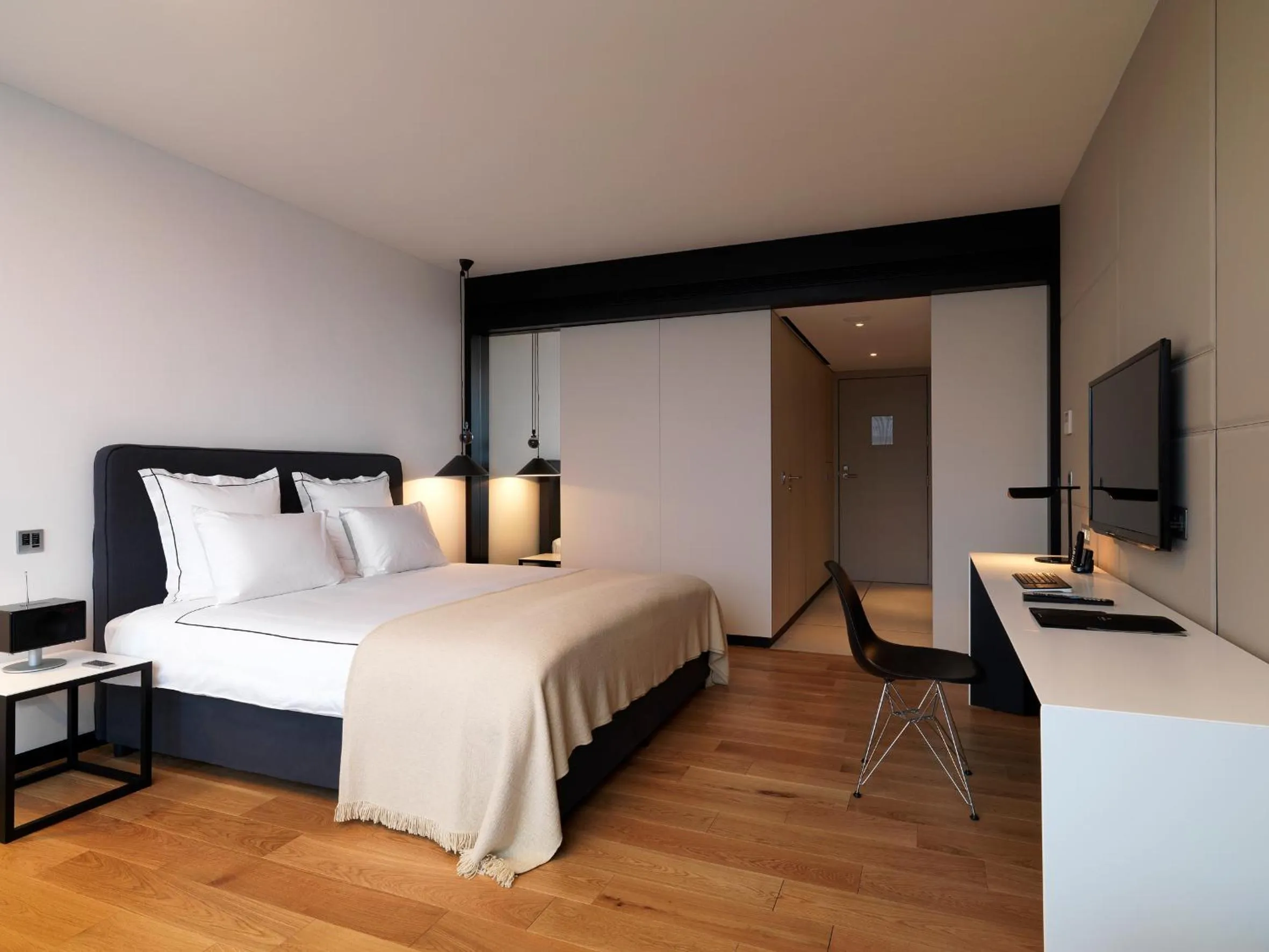 Bedroom, Bed in Sense Hotel Sofia, a Member of Design Hotels