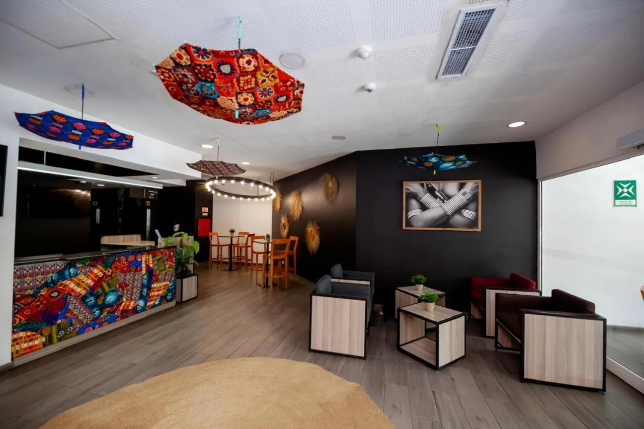 Lobby or reception in ONOMO Hotel Maputo