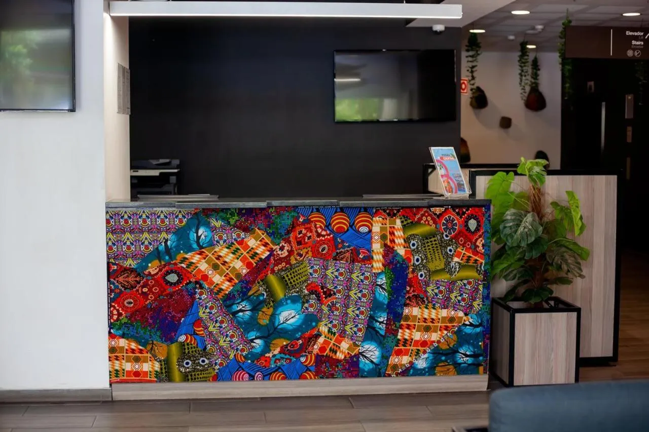 Lobby or reception in ONOMO Hotel Maputo