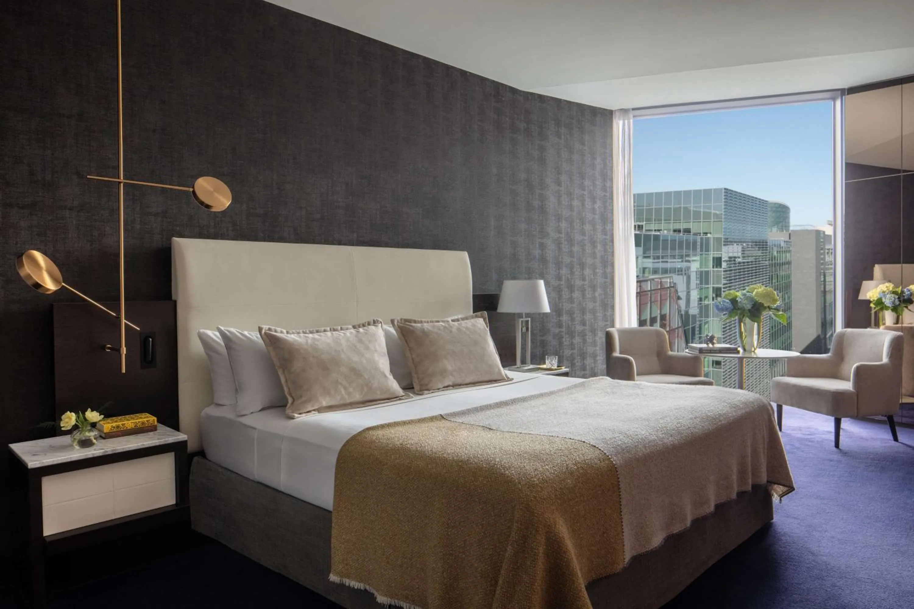 Bedroom, Bed in Anantara The Marker Dublin- A Leading Hotel of the World