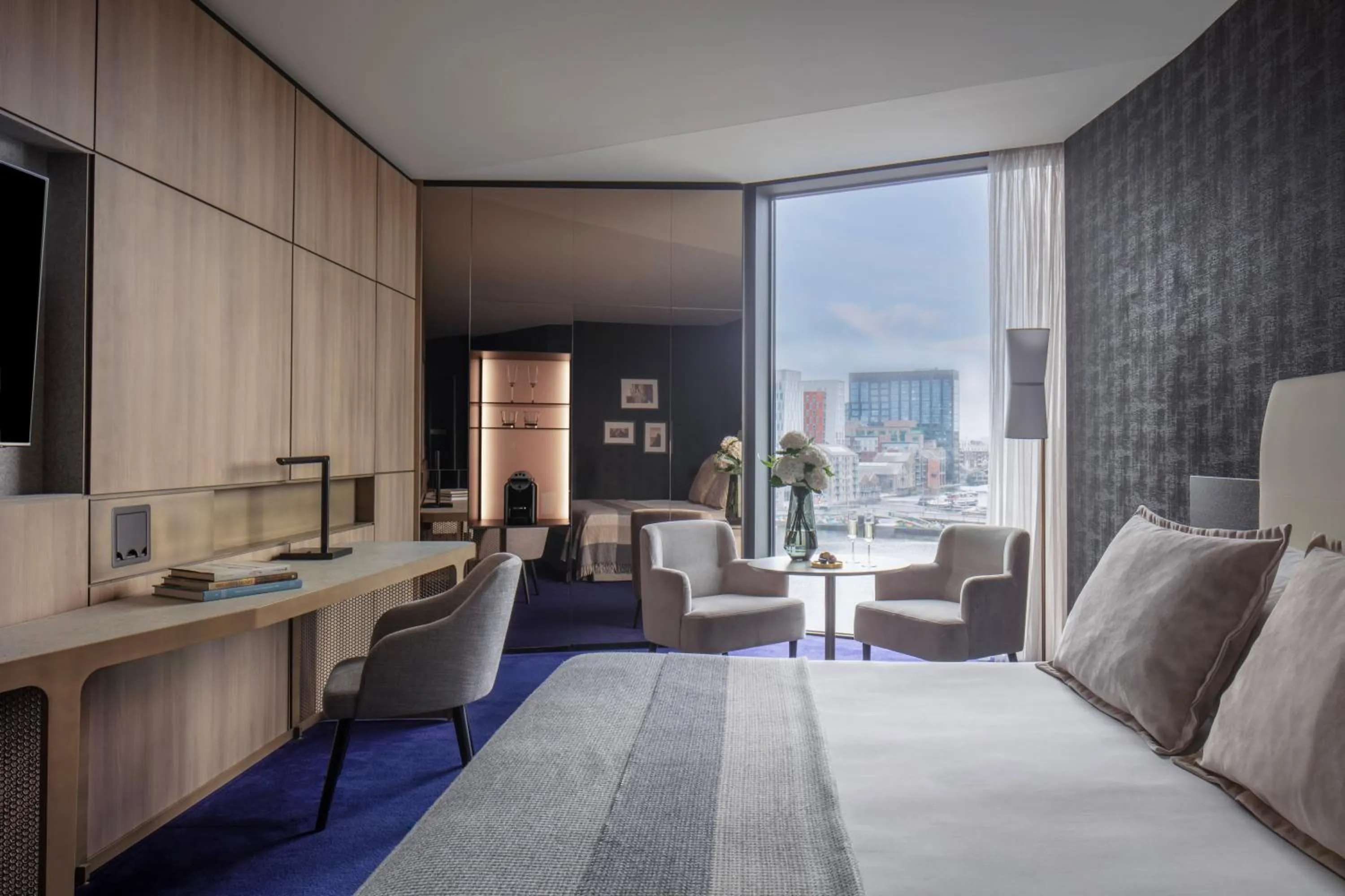 Bedroom in Anantara The Marker Dublin- A Leading Hotel of the World